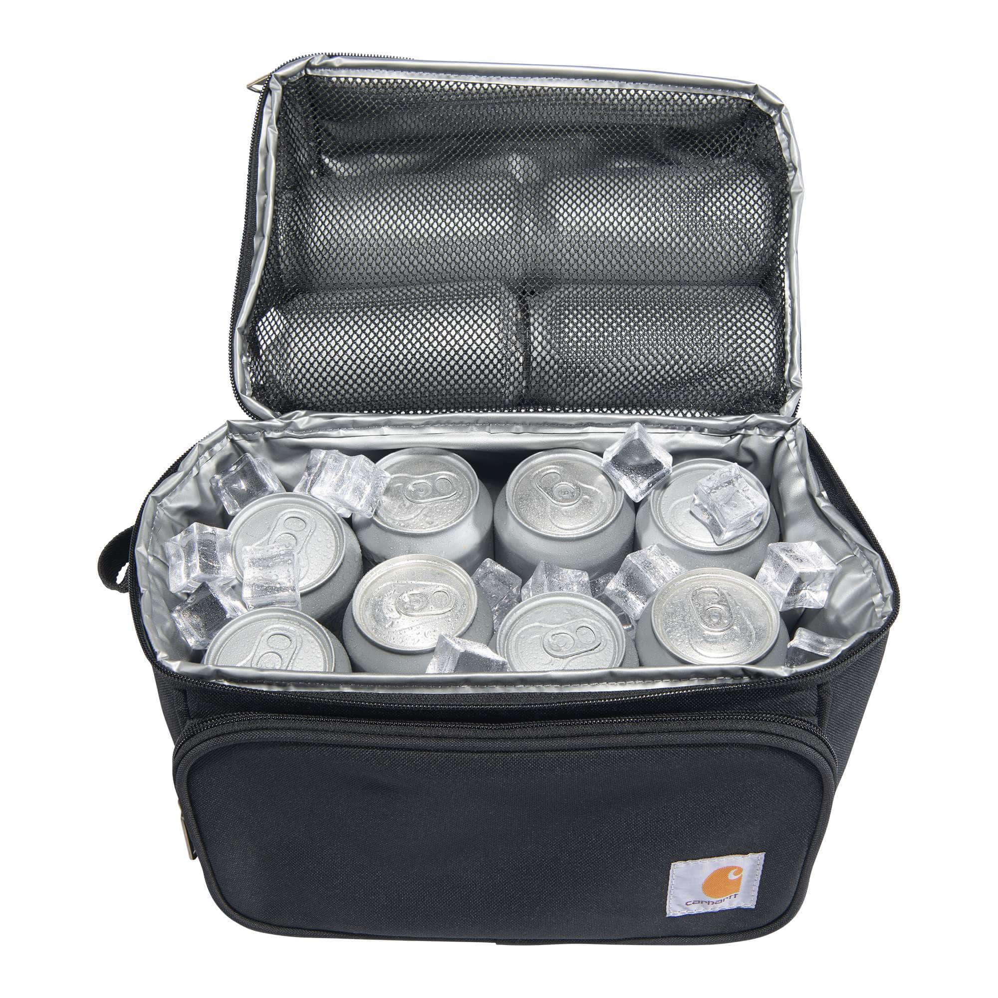 Carhartt B0000546 Insulated 12 Can Two Compartment Lunch Cooler produktbillede med tryk
