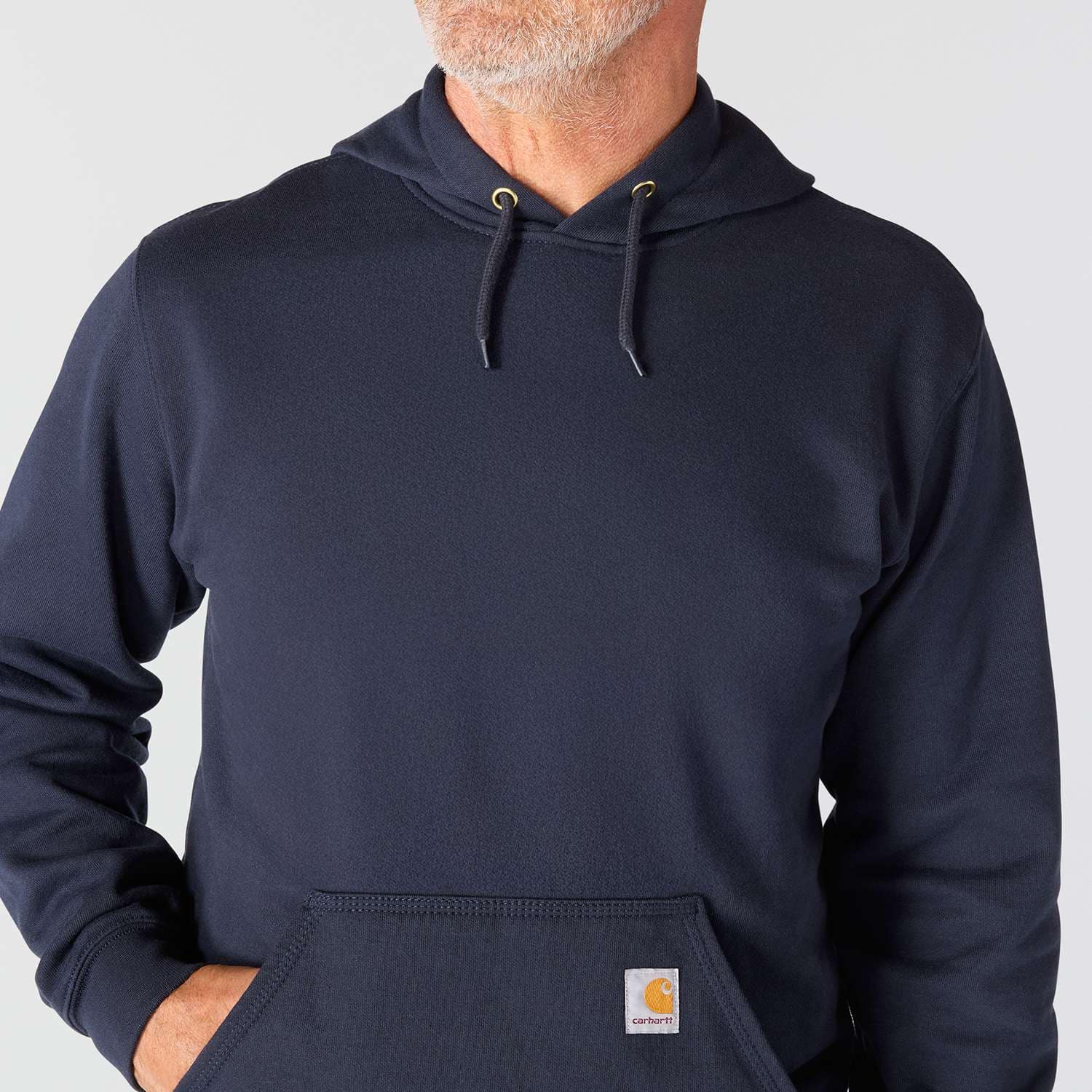 Carhartt K121 Marquette Sweatshirt detalje med logo