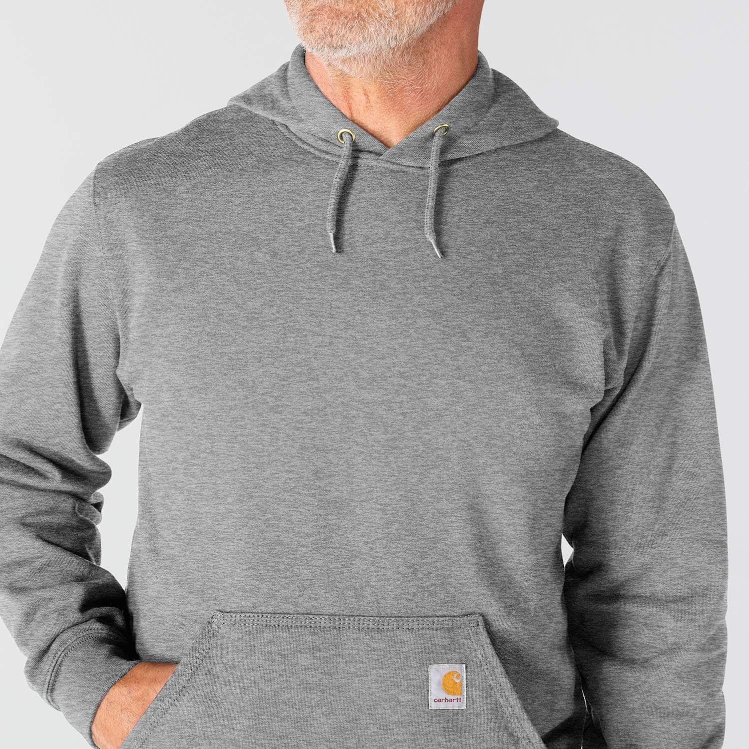 Carhartt K121 Marquette Sweatshirt nærbillede med tryk
