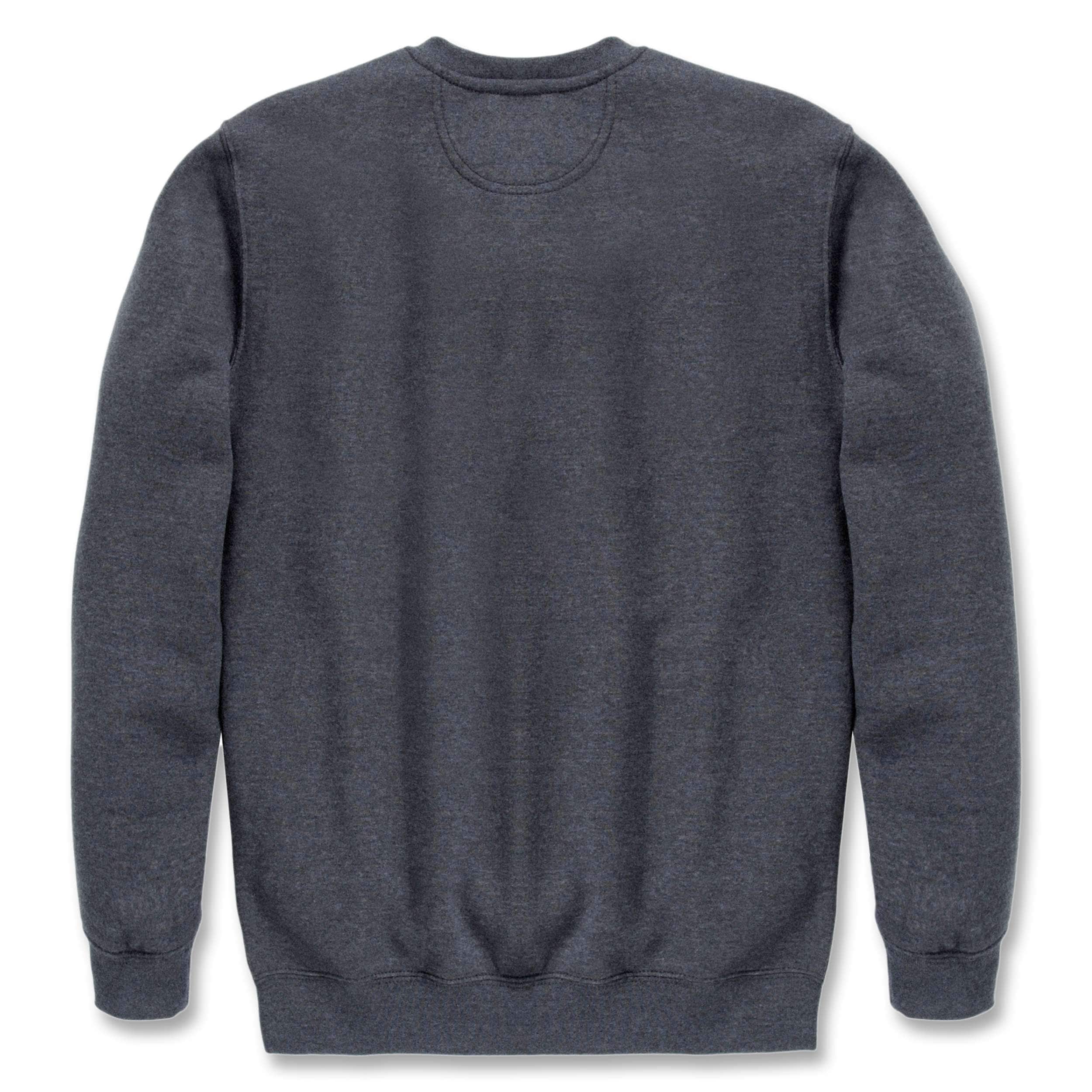 Carhartt K124 Midweight Crewneck Sweatshirt detalje til broderi