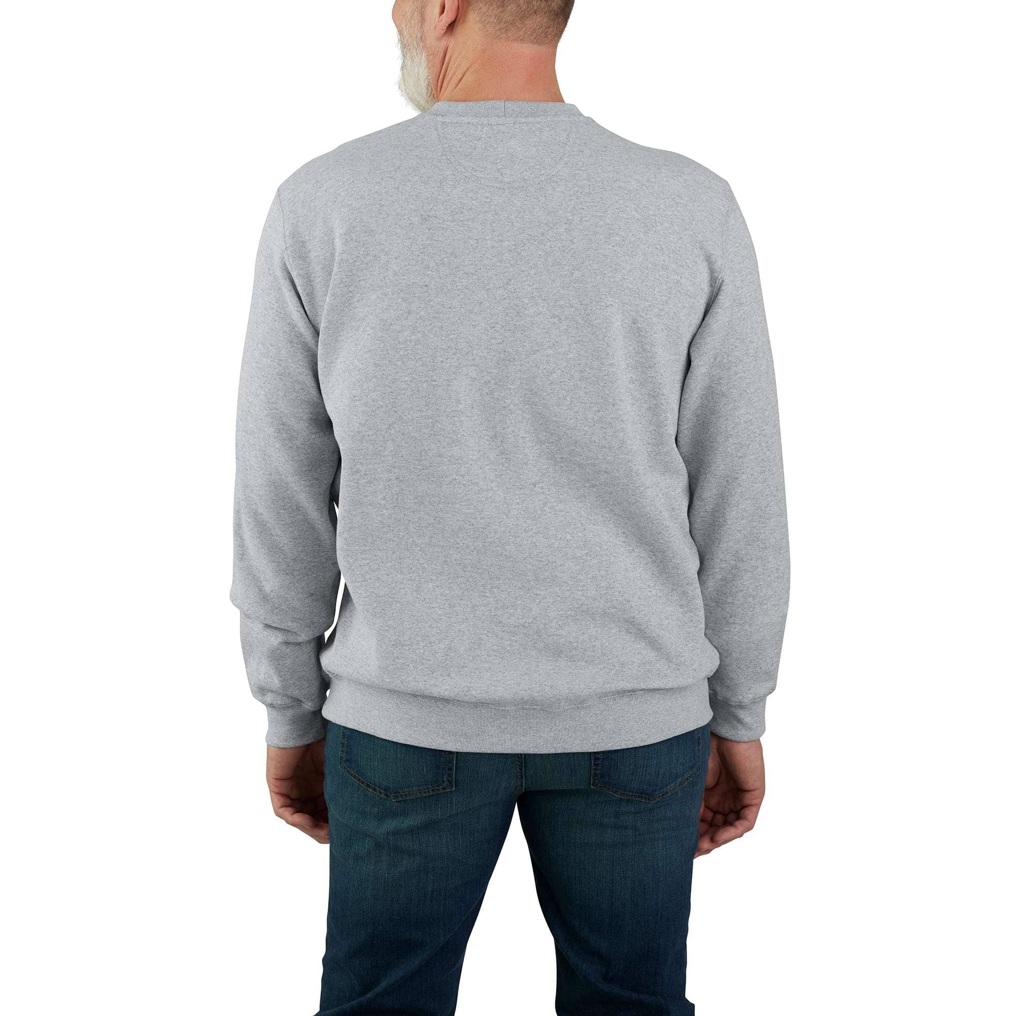 Carhartt K124 Midweight Crewneck Sweatshirt produktfoto med firmalogo