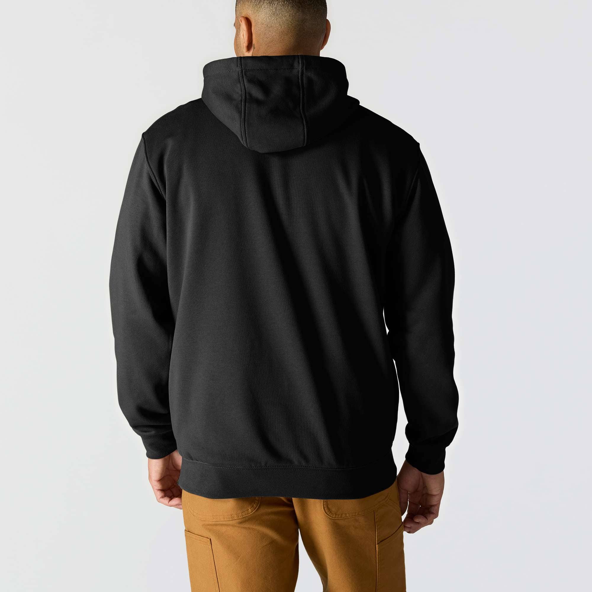 Carhartt K288 Iconic K288 Logo Sweatshirt nærbillede med logo