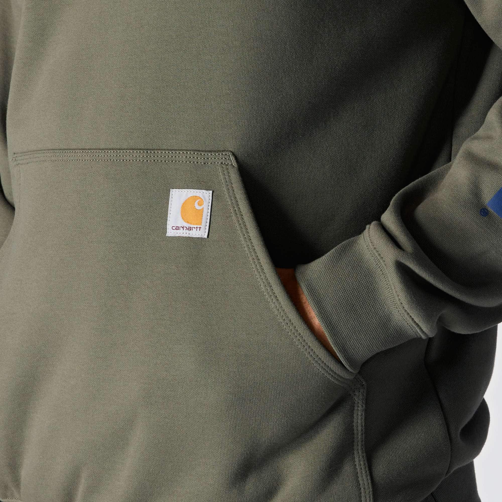 Carhartt K288 Iconic K288 Logo Sweatshirt detalje med logo