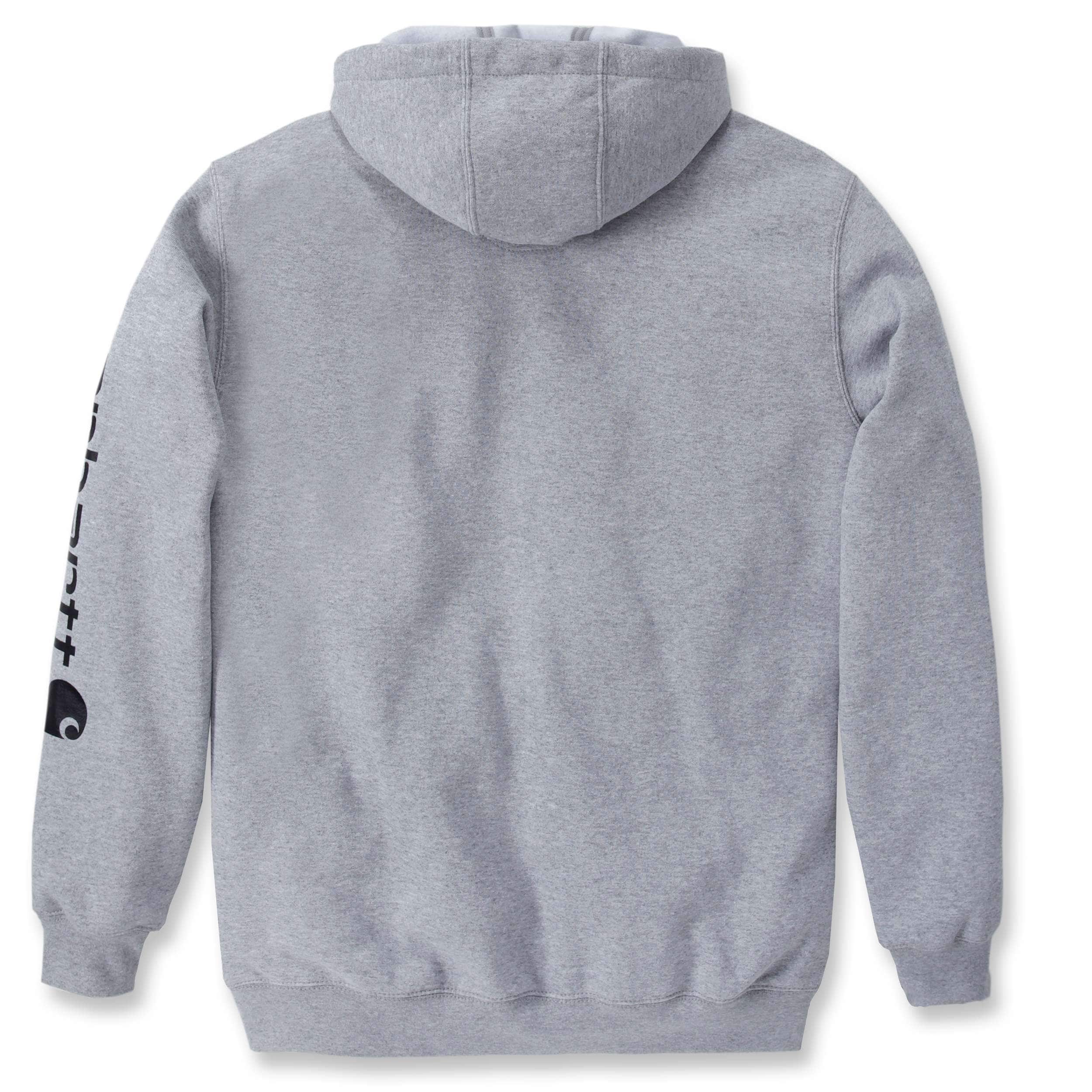 Carhartt K288 Iconic K288 Logo Sweatshirt nærbillede med firmalogo