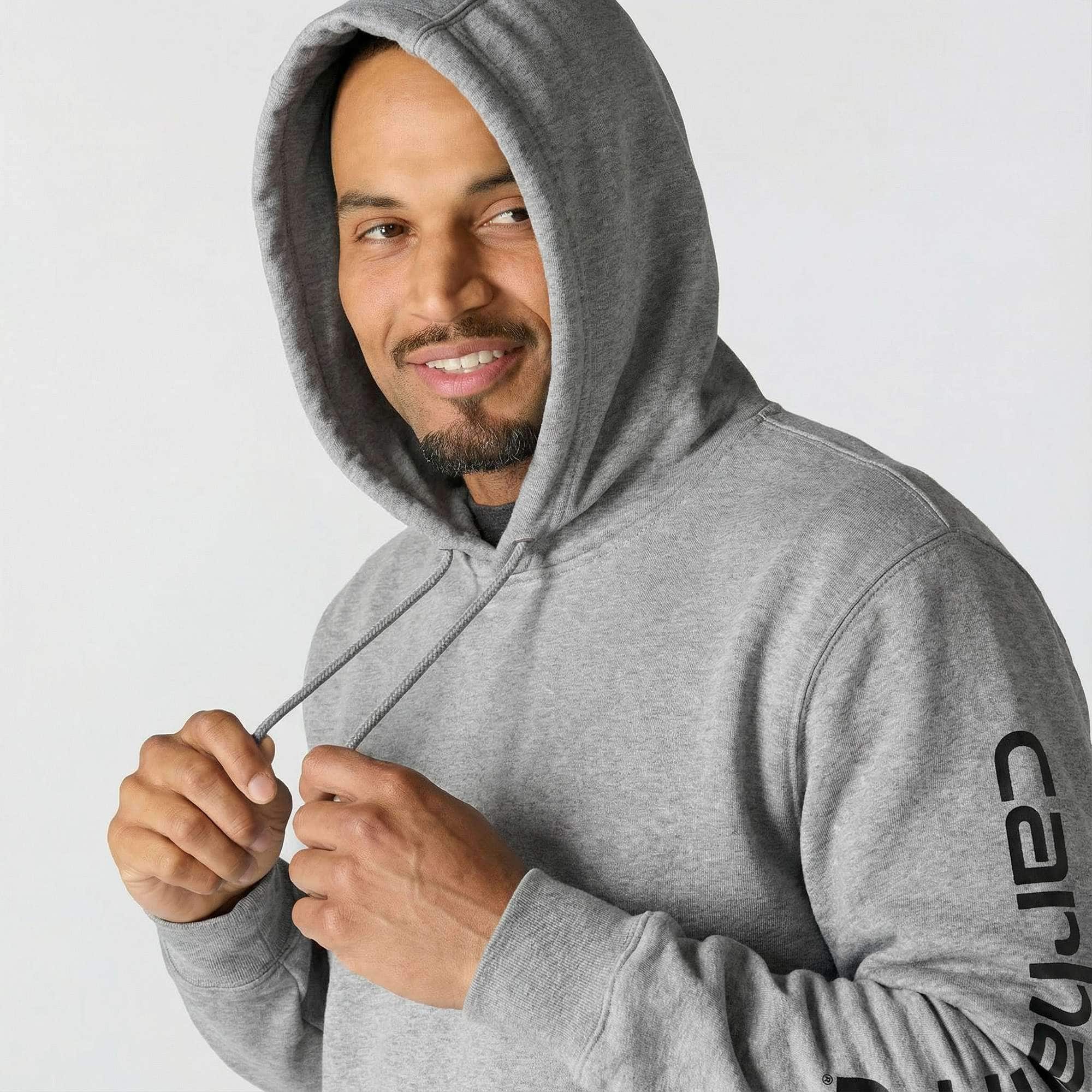 Carhartt K288 Iconic K288 Logo Sweatshirt produktfoto med tryk