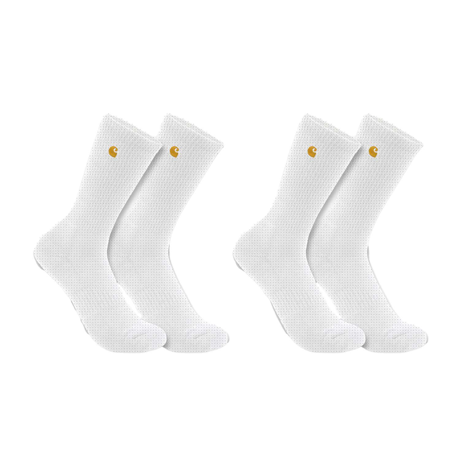 Carhartt Sc2252-M Midweight Crew Sock 2 Pack