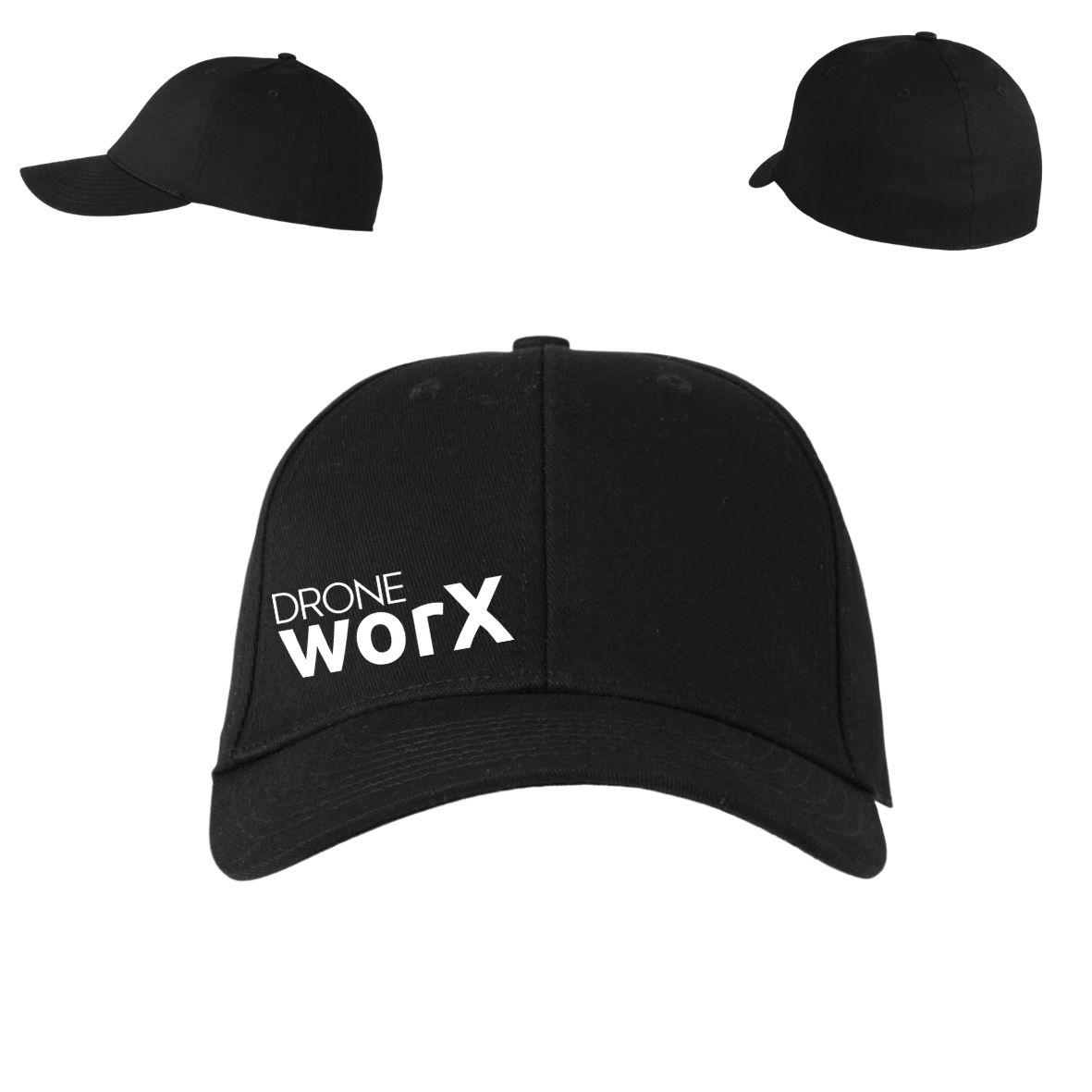 DroneWorX ID 0068 Cap stretch m/logo