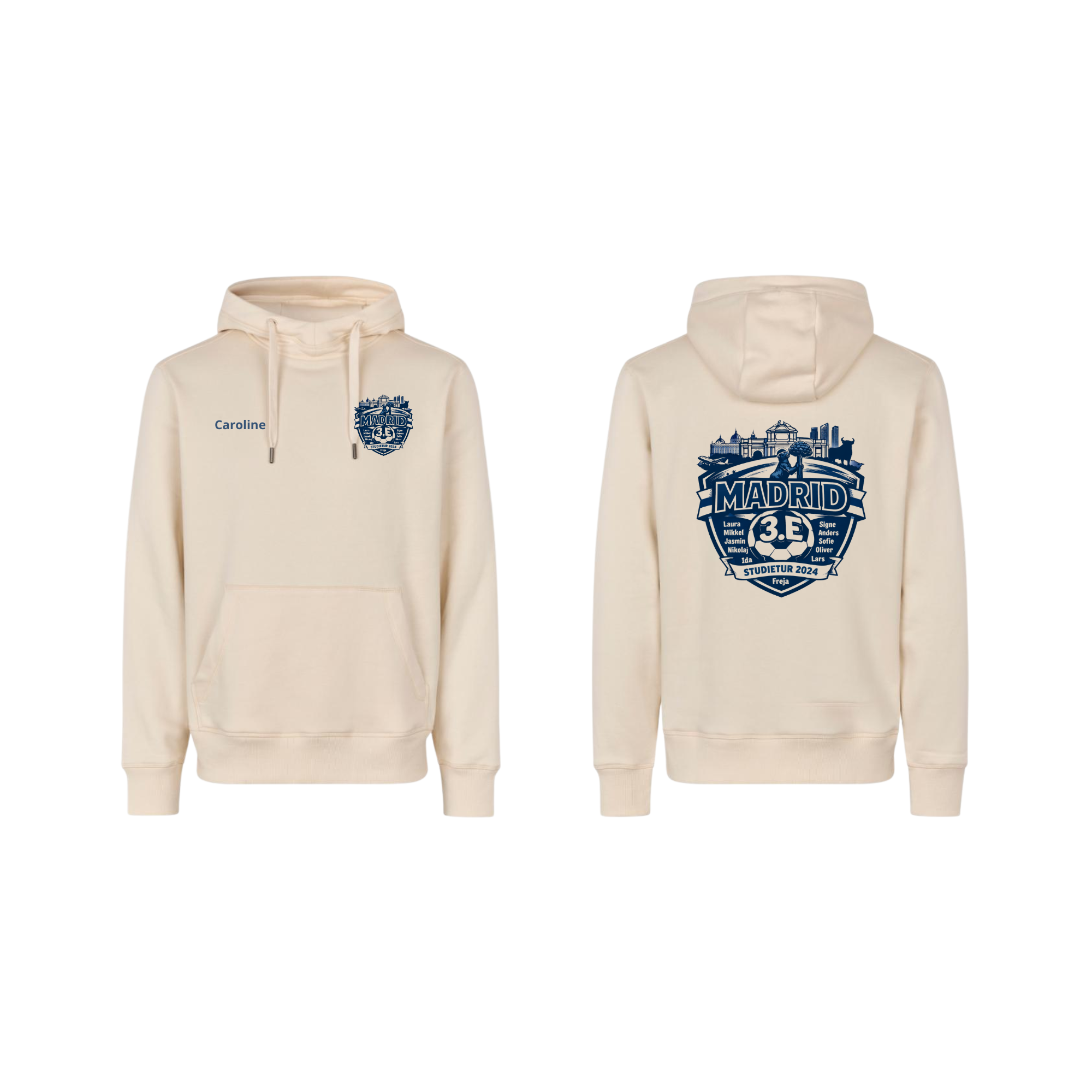 Hoodie Madrid 3E Viden Djurs HHX RØNDE årgang 2027