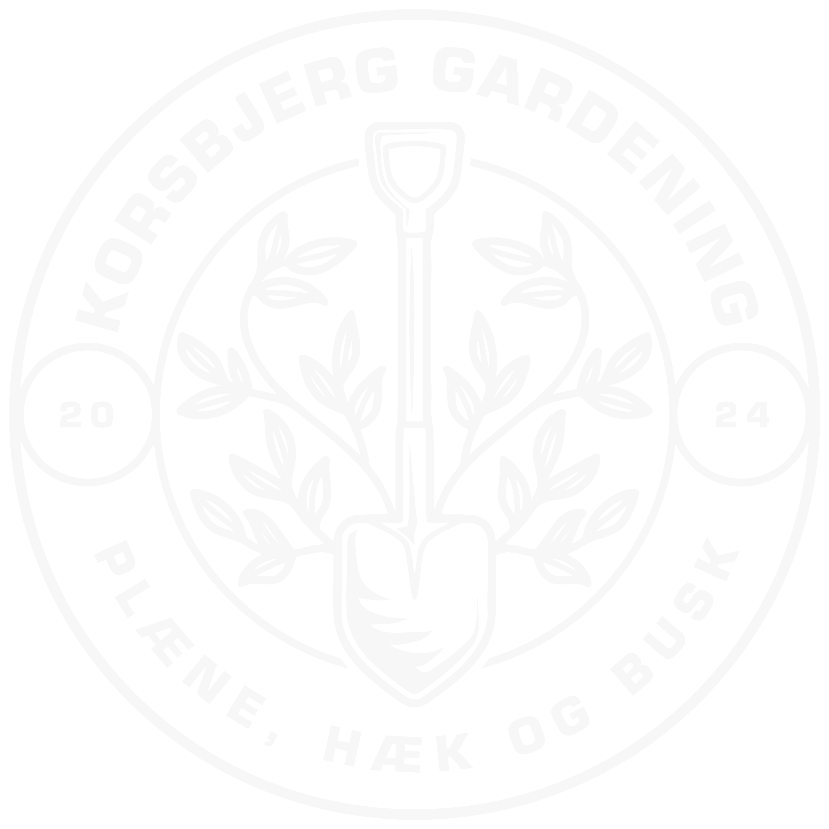Korsbjerg Gardening - Ryg Logo - GGO316 med tryk eller logo – arbejdstøj og firmatøj