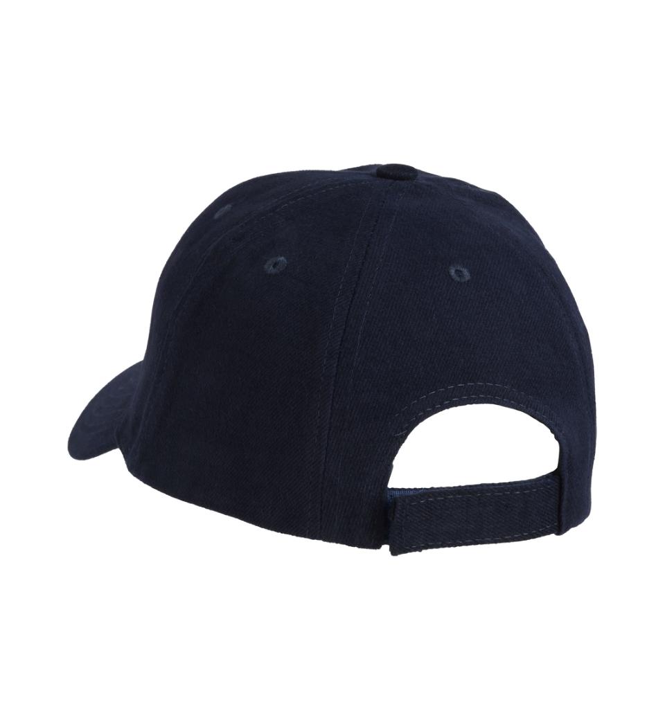 ID 0054 Bomulds cap med logo produktbillede til broderi