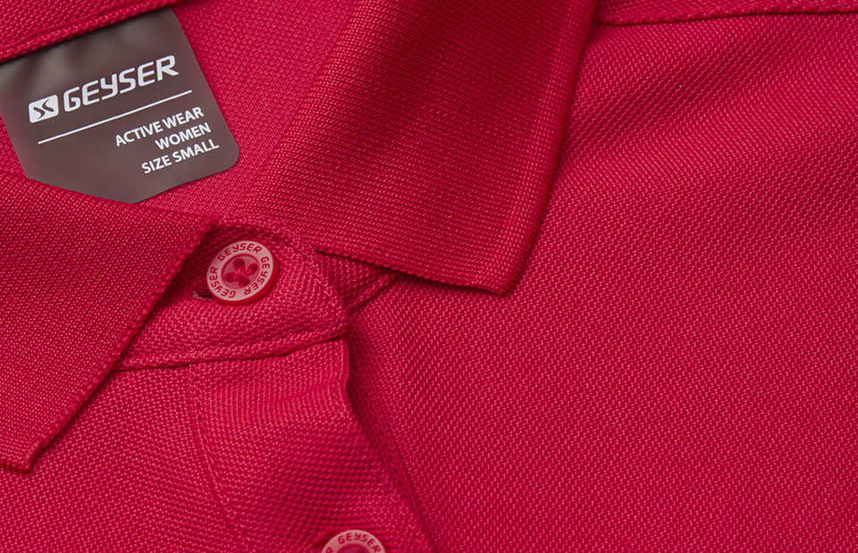 ID G11006 GEYSER polo shirt | functional | dame produktbillede til broderi