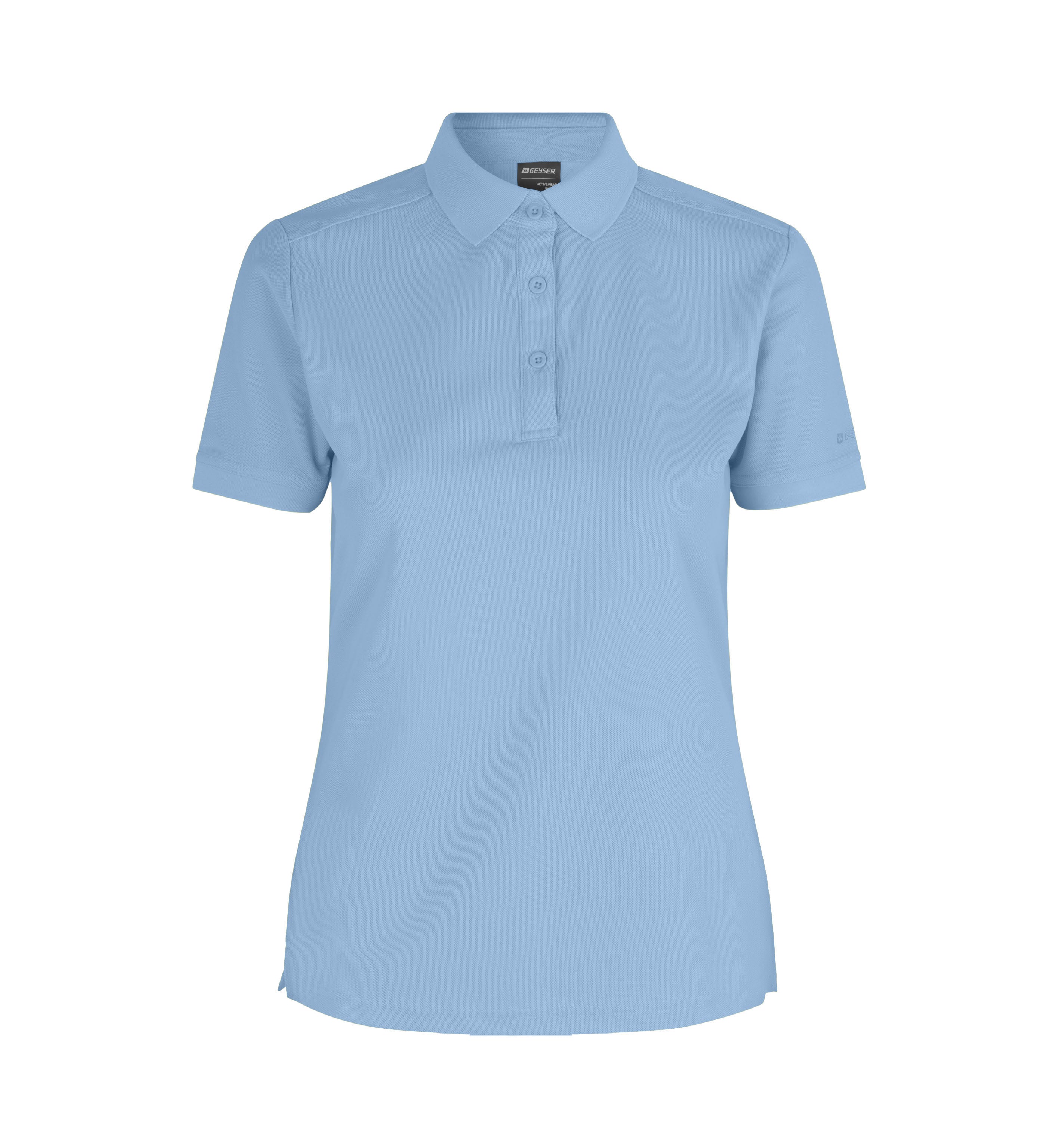 ID G11006 GEYSER polo shirt | functional | dame produktfoto med firmalogo