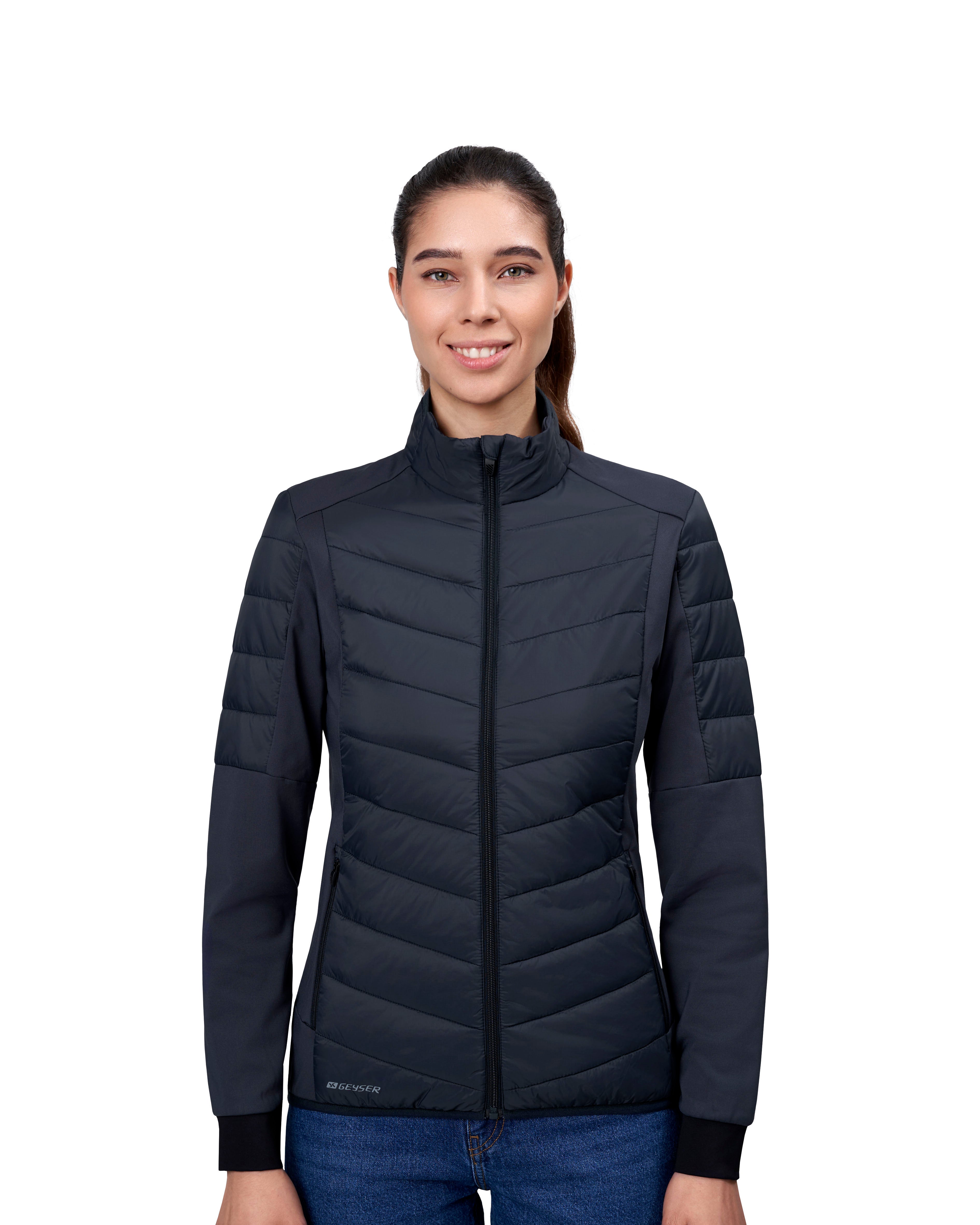 ID G11032 GEYSER hybrid jacket | dame materiale med firmalogo