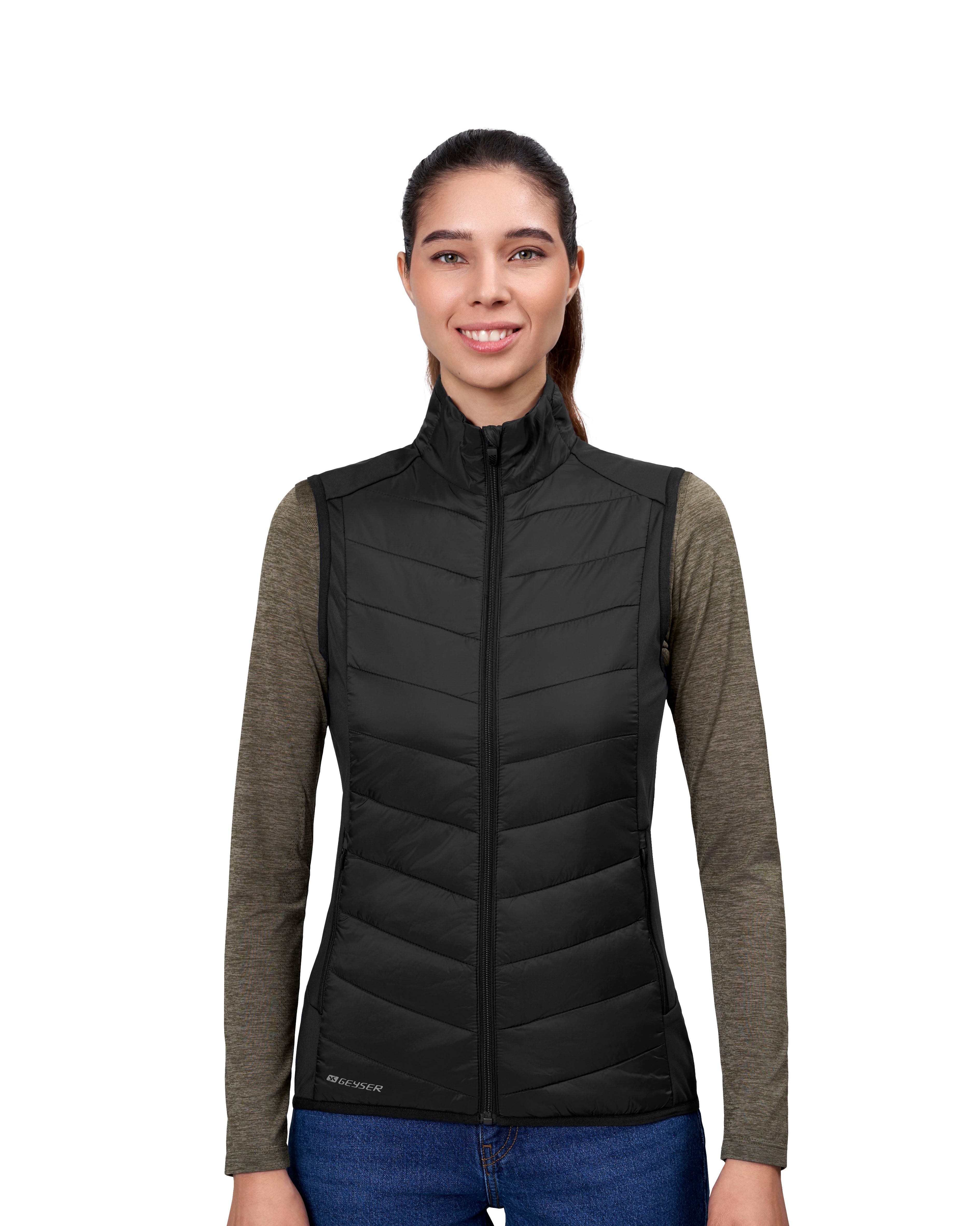 ID G11033 GEYSER hybrid vest | dame detalje med firmalogo