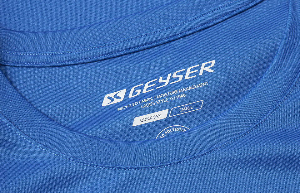 ID G11040 GEYSER T-shirt | essential | dame produktfoto til broderi