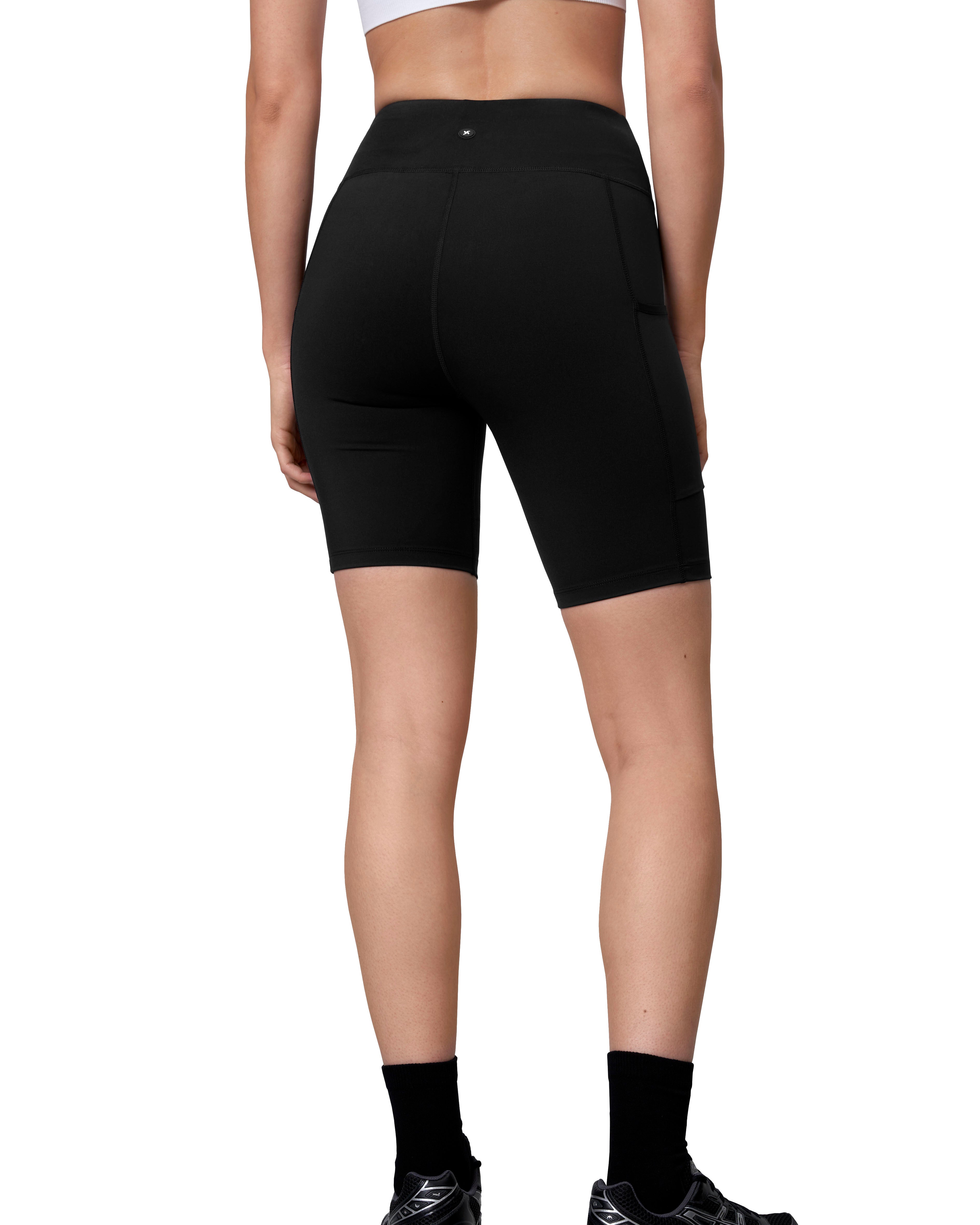 ID G11049 GEYSER performance tights | short | dame nærbillede med logo