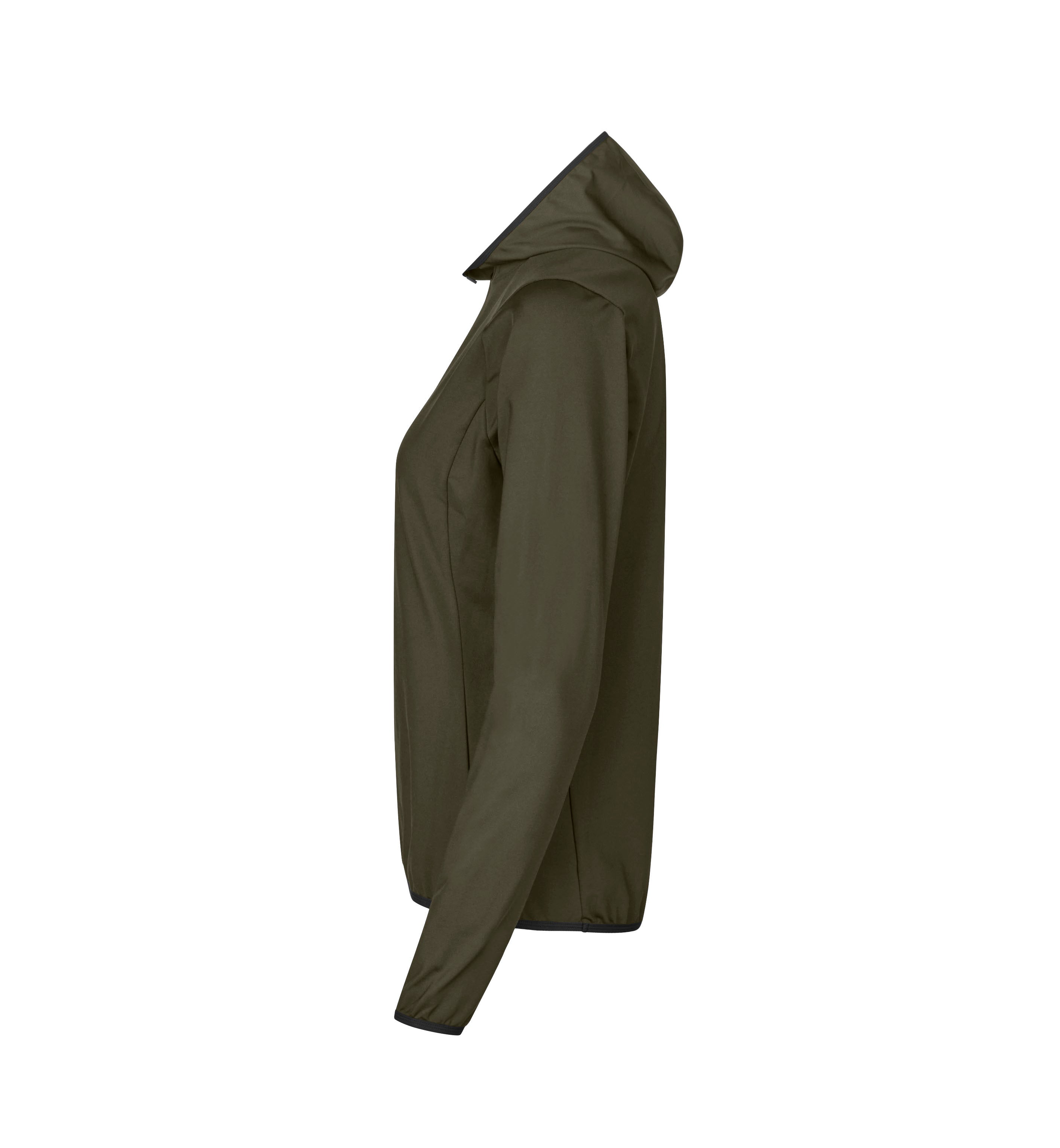 ID G11080 GEYSER stretch hoodie | dame produktfoto med tryk