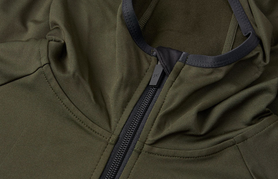 ID G11080 GEYSER stretch hoodie | dame detalje til broderi