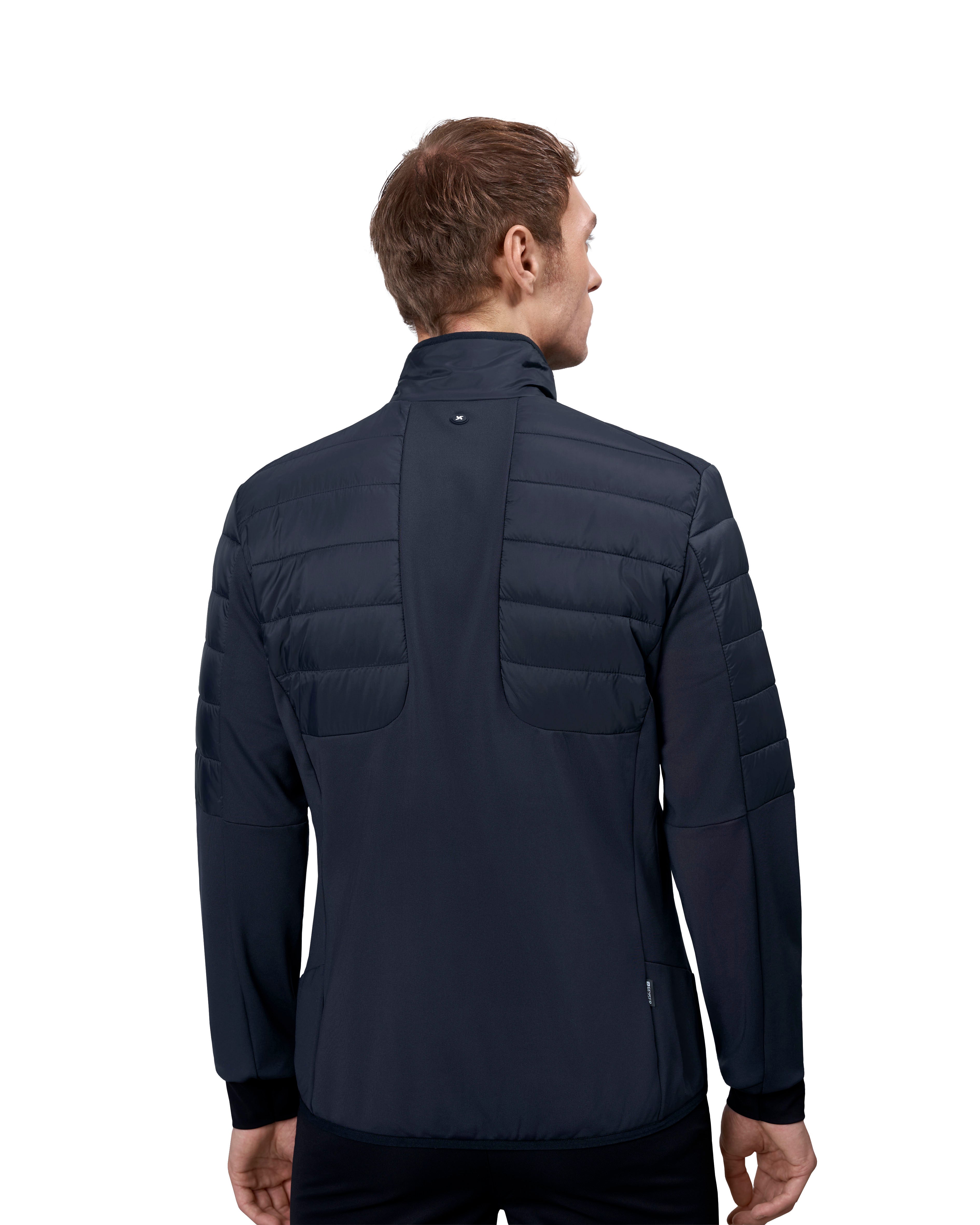 ID G21032 GEYSER hybrid jacket nærbillede med logo
