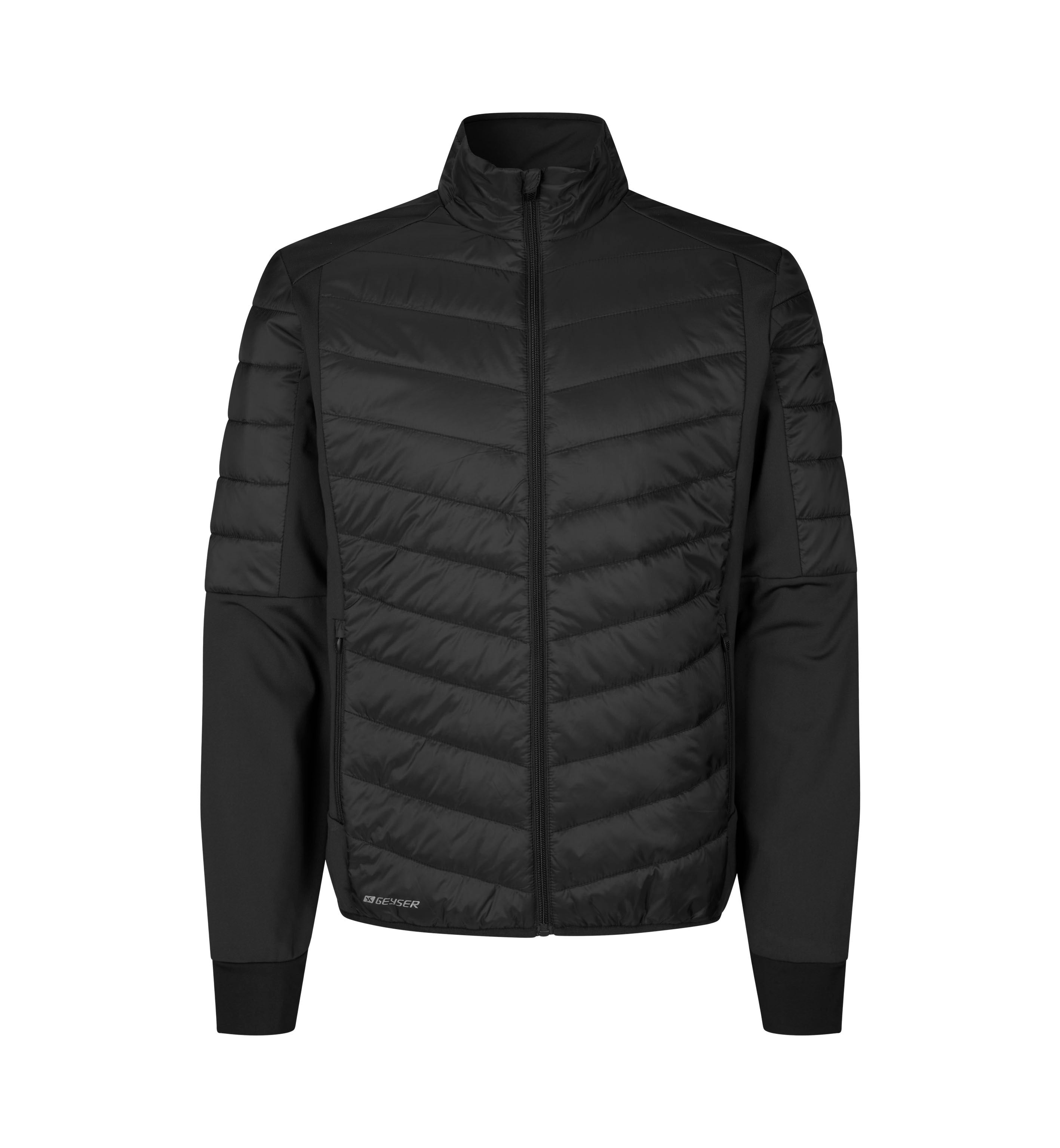 ID G21032 GEYSER hybrid jacket produktbillede med tryk