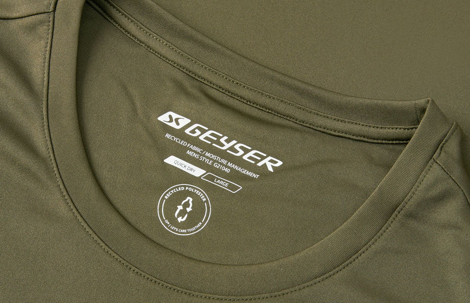 ID G21040 GEYSER T-shirt | essential detalje til broderi