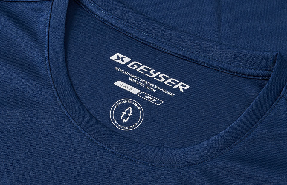 ID G21040 GEYSER T-shirt | essential produktbillede til broderi