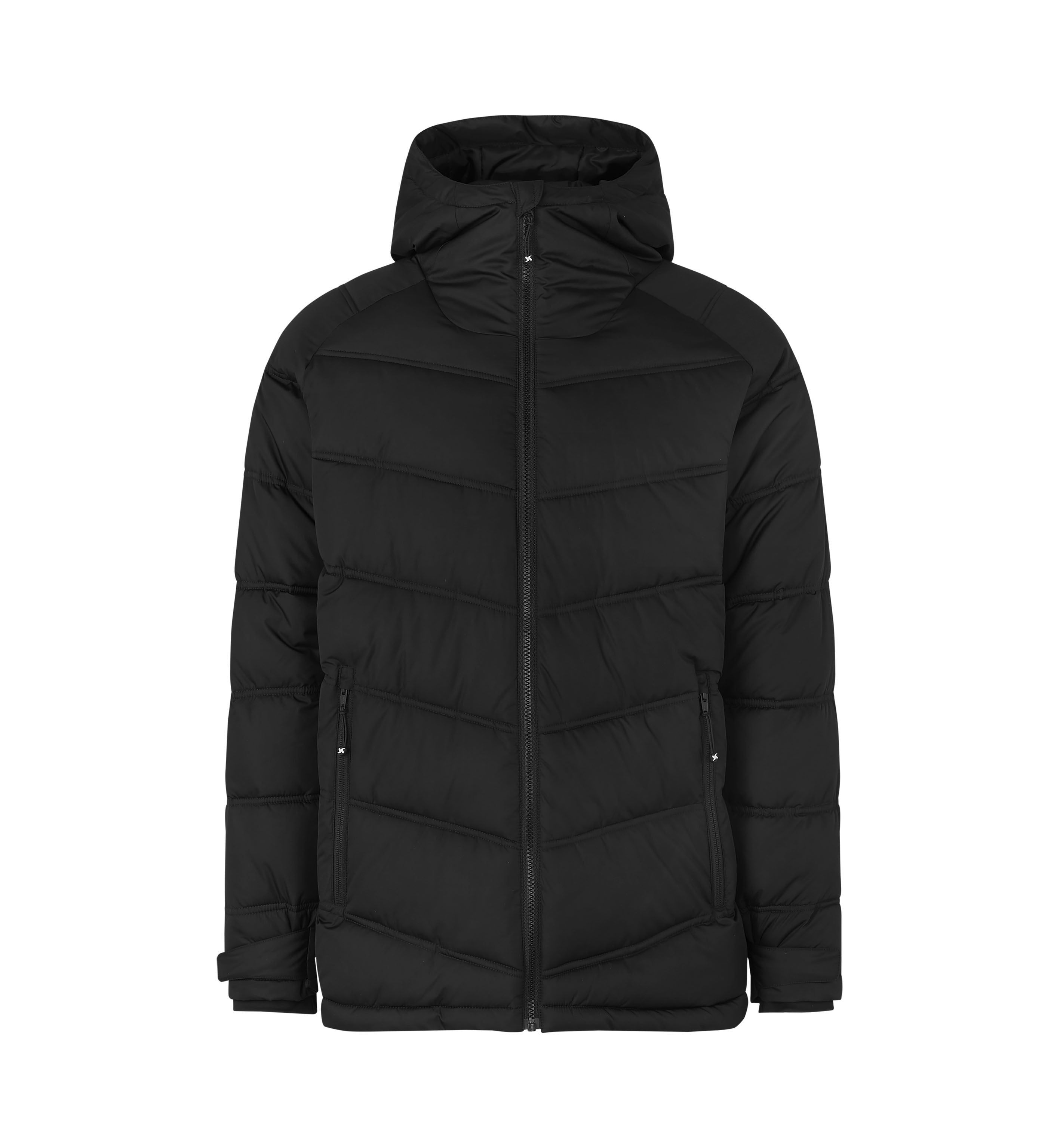 ID G21070 GEYSER winter jacket detalje med firmalogo