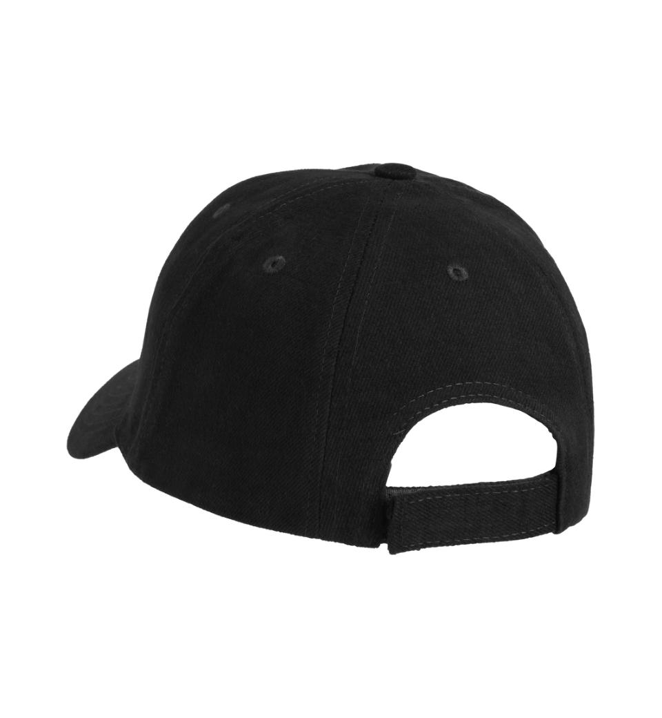 ID 0054 Bomulds cap med logo materiale med logo