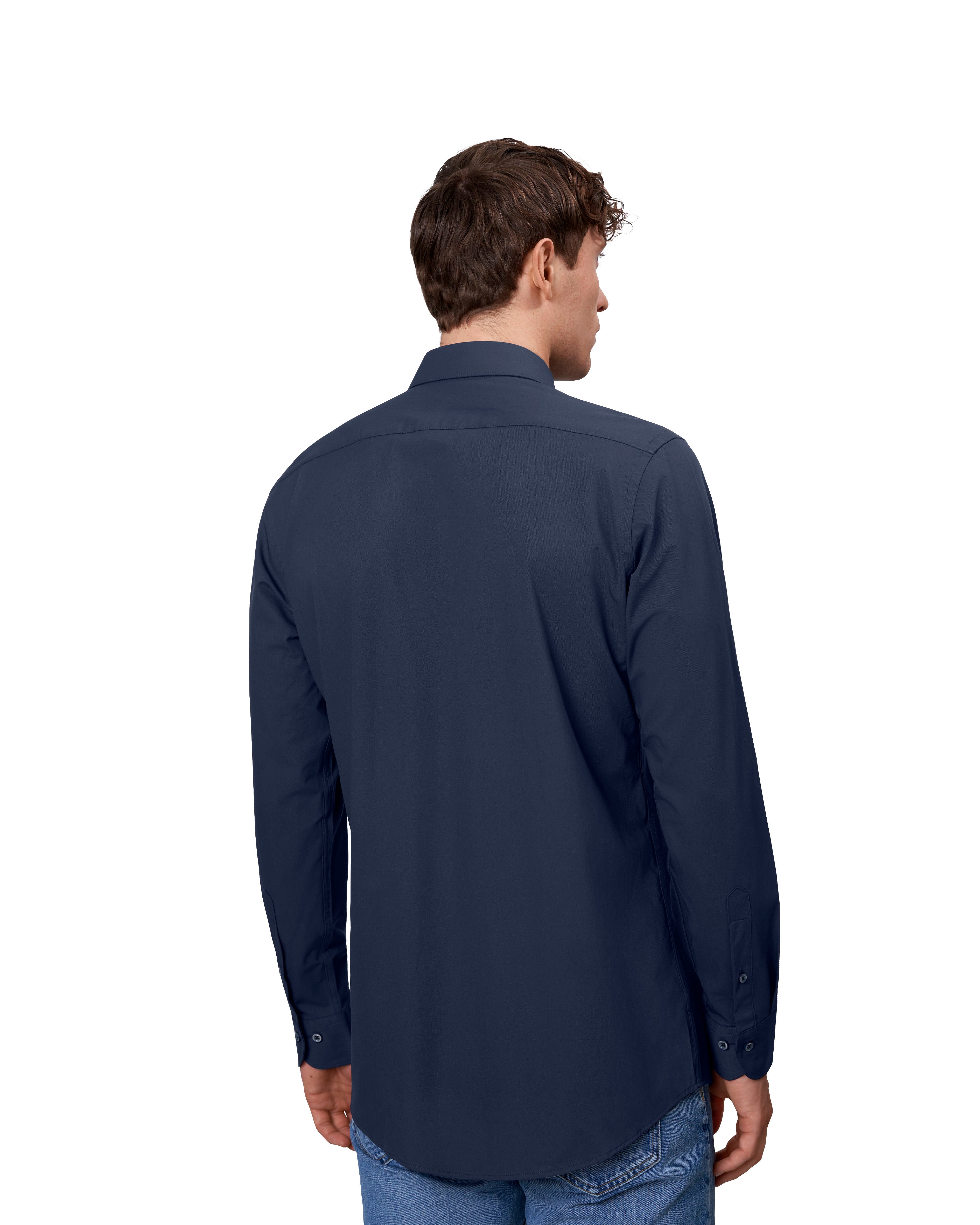 ID S51 SEVEN SEAS Hybrid shirt | slim detalje med tryk