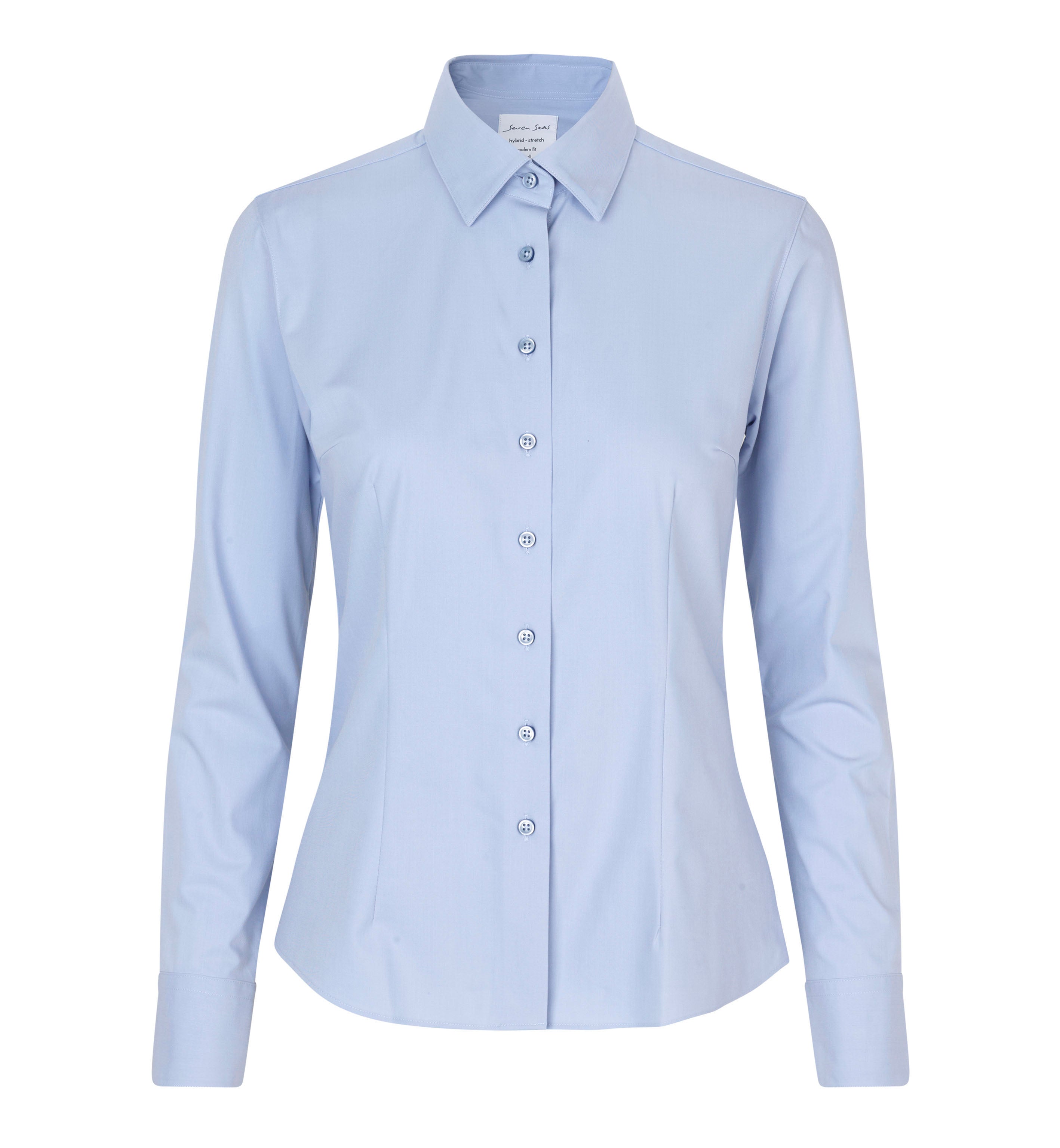 ID S52 SEVEN SEAS Hybrid shirt | modern | dame produktbillede til broderi