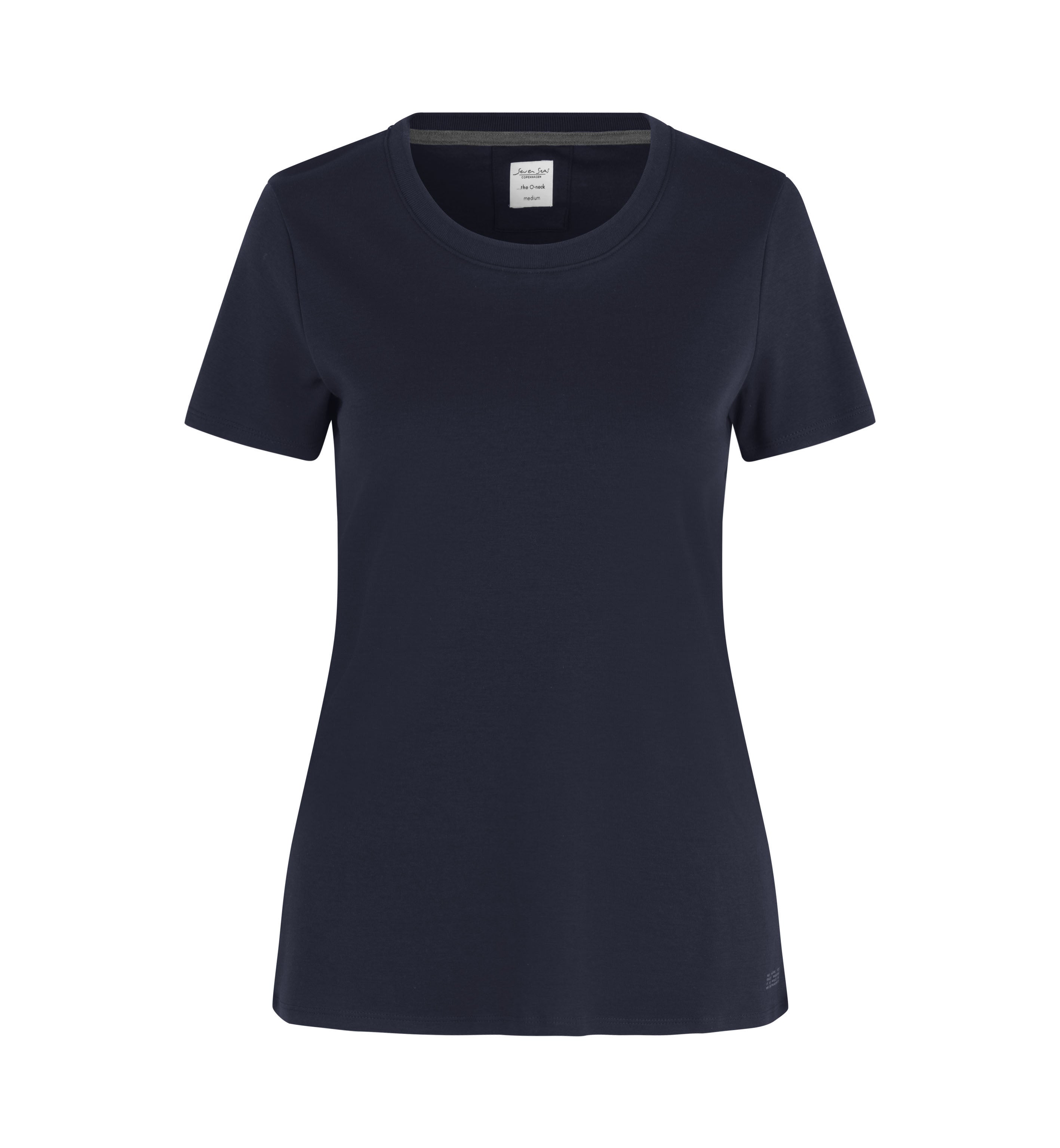 ID S630 SEVEN SEAS T-shirt | o-neck | dame materiale med logo