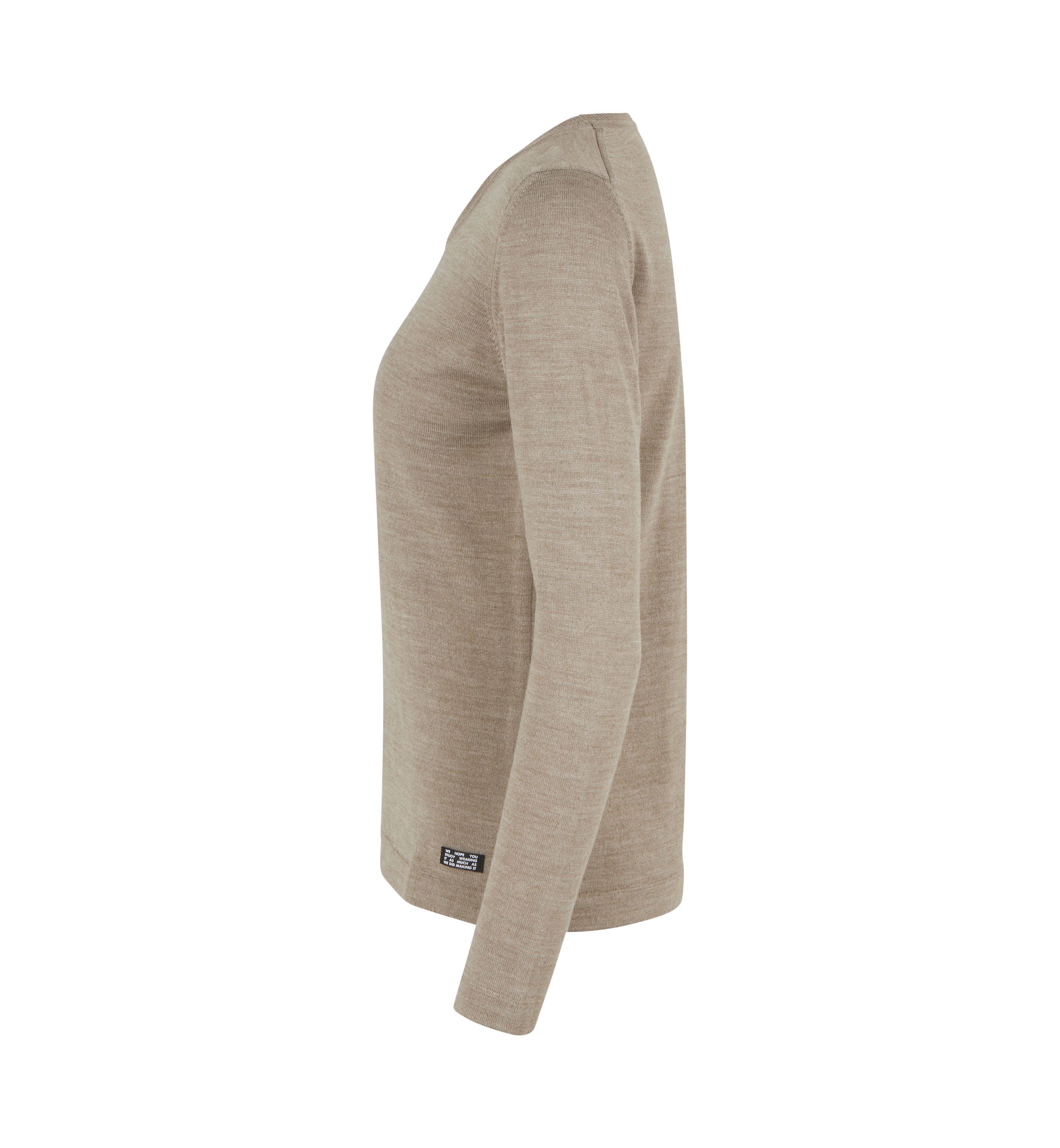 ID S640 SEVEN SEAS The knit | o-neck | dame produktfoto med tryk