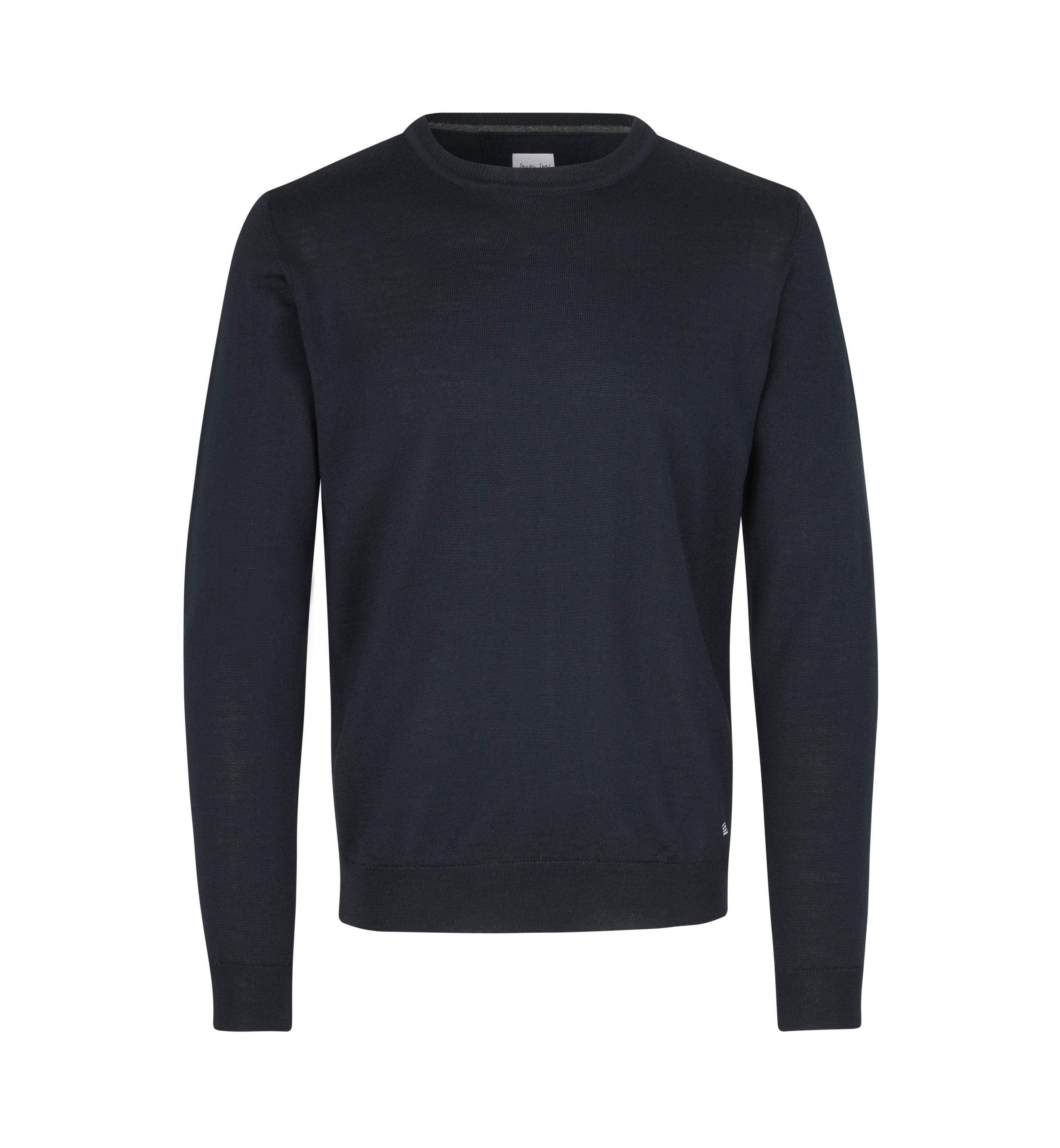 ID S650 SEVEN SEAS The knit | o-neck produktfoto med firmalogo