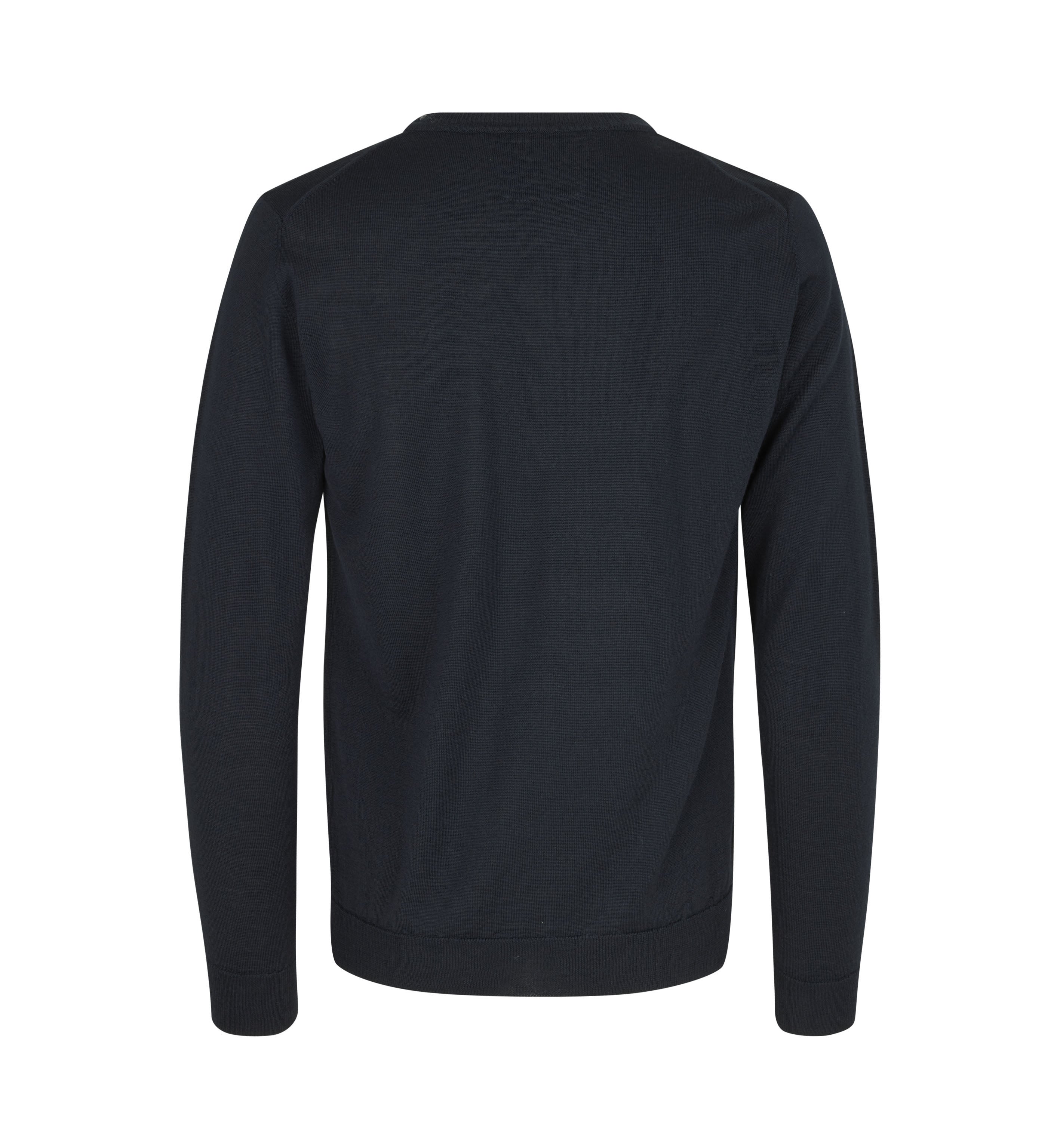 ID S650 SEVEN SEAS The knit | o-neck detalje med logo
