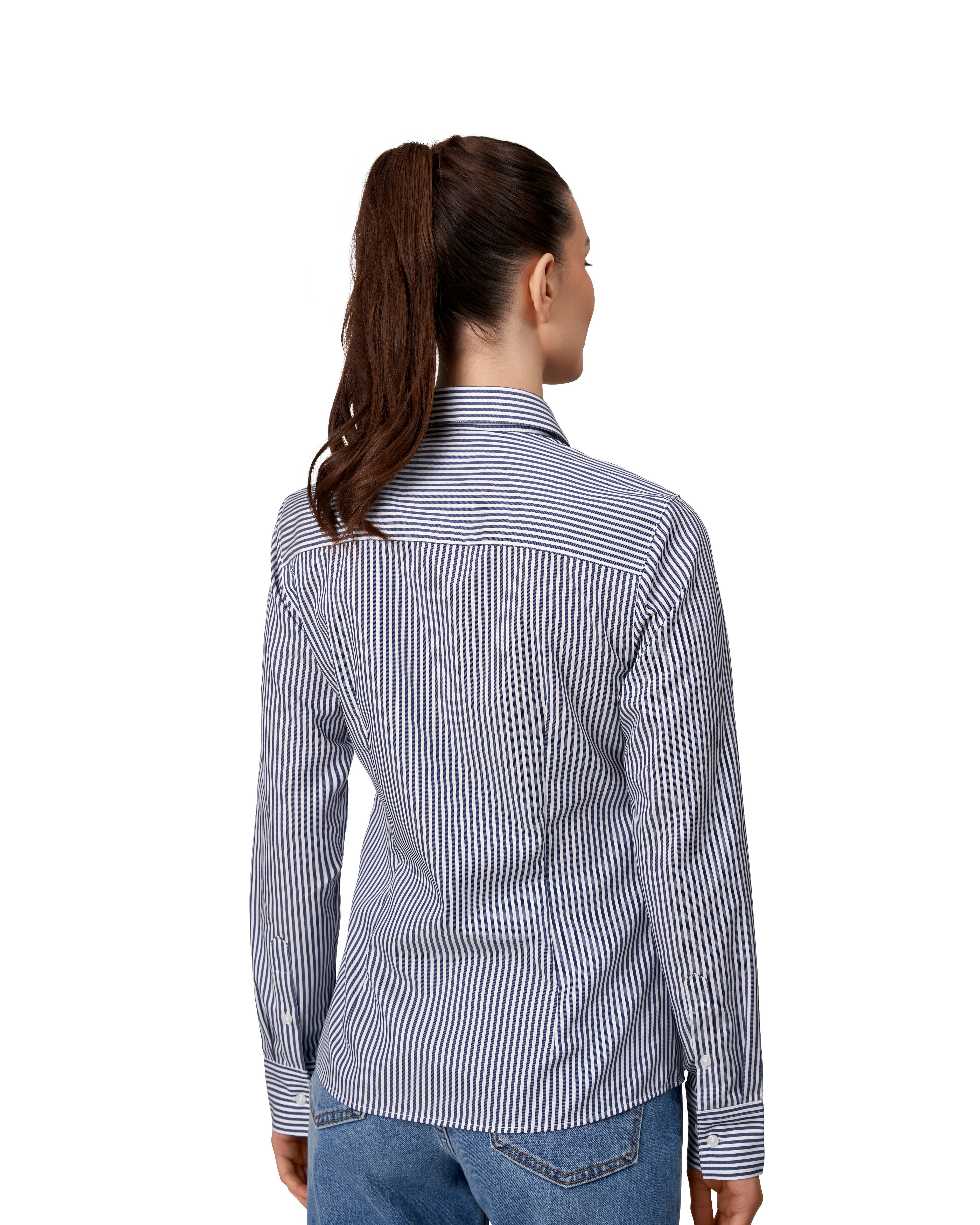 ID S780 SEVEN SEAS Fine Twill Cadet | modern | dame materiale med logo