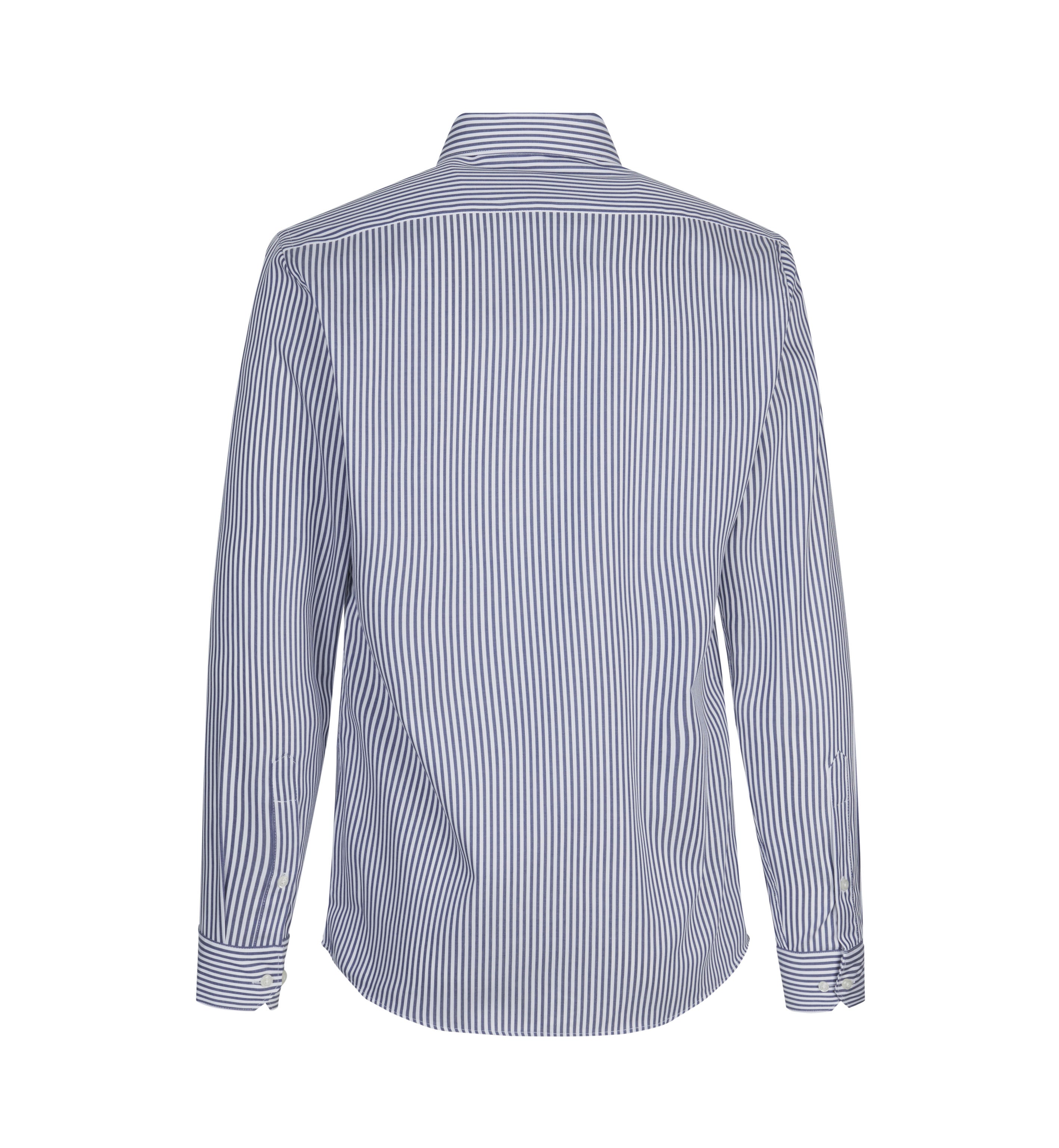 ID S90 SEVEN SEAS Fine Twill Cadet | slim nærbillede med logo