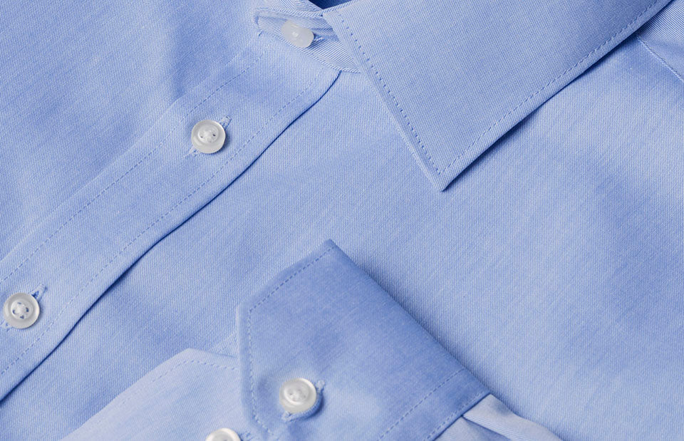 ID SS30 SEVEN SEAS Fine Twill | slim detalje med logo