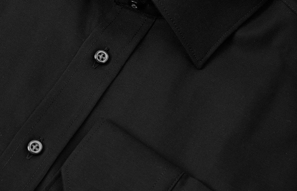 ID SS30 SEVEN SEAS Fine Twill | slim produktbillede med logo