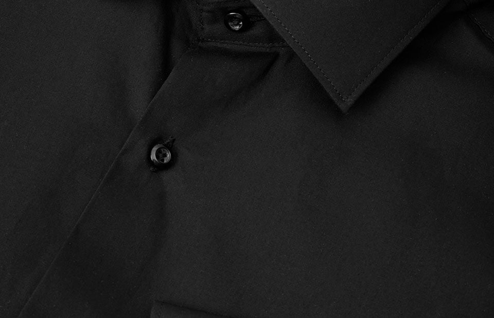 ID SS402 SEVEN SEAS Poplin | slim materiale med logo