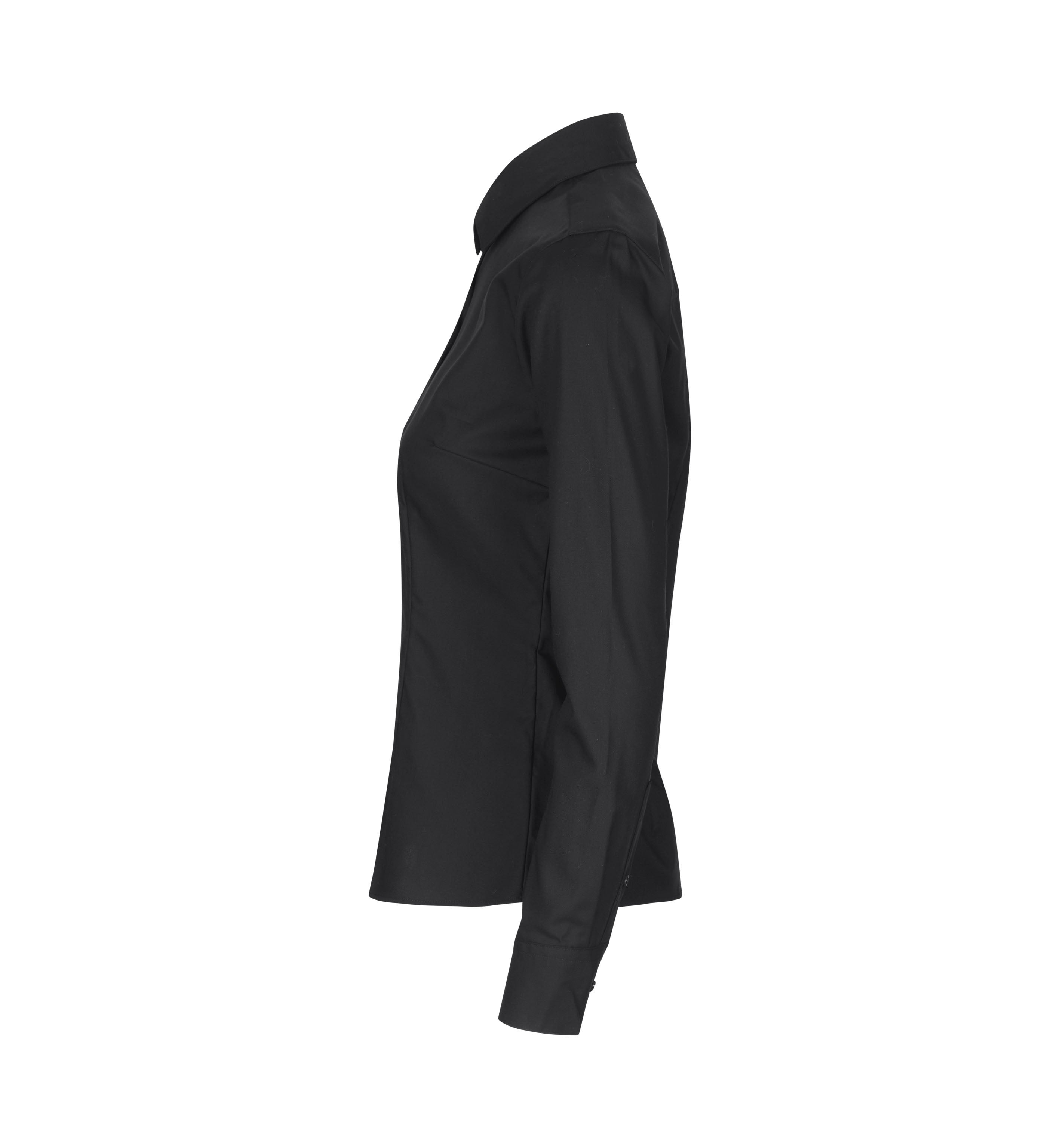 ID SS720 SEVEN SEAS Fine Twill | modern | dame nærbillede med firmalogo