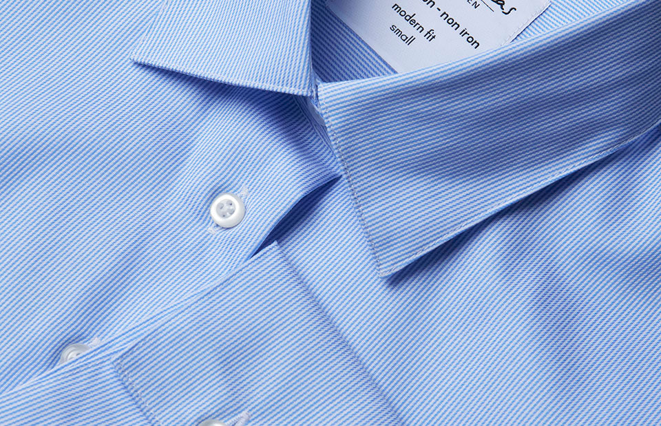 ID SS730 SEVEN SEAS Fine Twill California | modern | dame materiale med logo