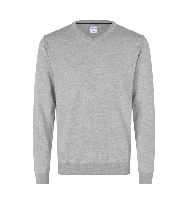 Striktrøjer og cardigans med broderet logo