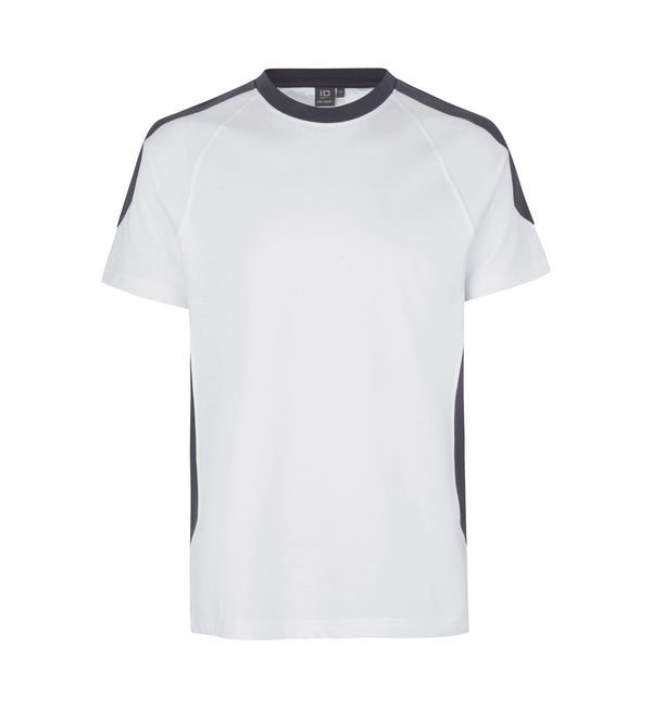 ID 0302 PRO Wear T-shirt | kontrast med tryk eller logo – arbejdstøj og firmatøj
