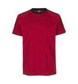 ID 0302 PRO Wear T-shirt | kontrast nærbillede med tryk