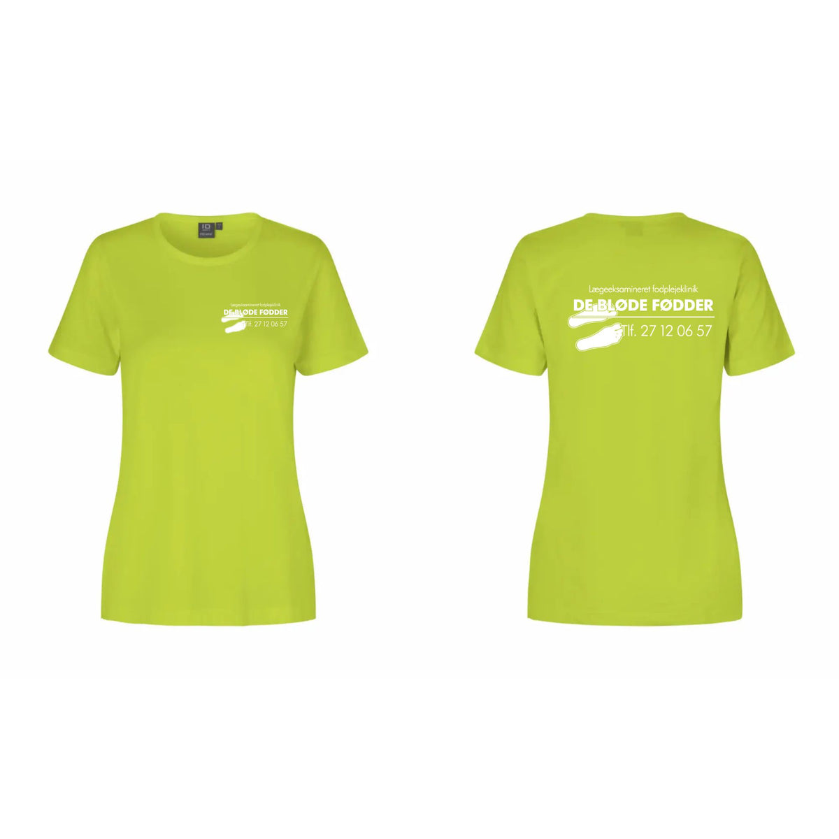 De Bløde Fødders ID 0312 PRO Wear T-shirt | dame m/tryk