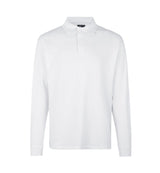 ID 0336 PRO Wear l/æ poloshirt | trykknap med tryk eller logo – arbejdstøj og firmatøj
