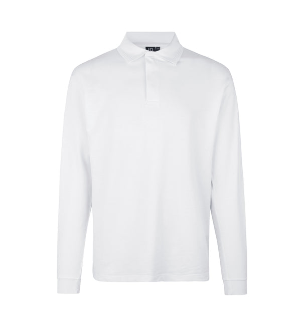 ID 0336 PRO Wear l/æ poloshirt | trykknap med tryk eller logo – arbejdstøj og firmatøj