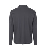 ID 0336 PRO Wear l/æ poloshirt | trykknap nærbillede med logo