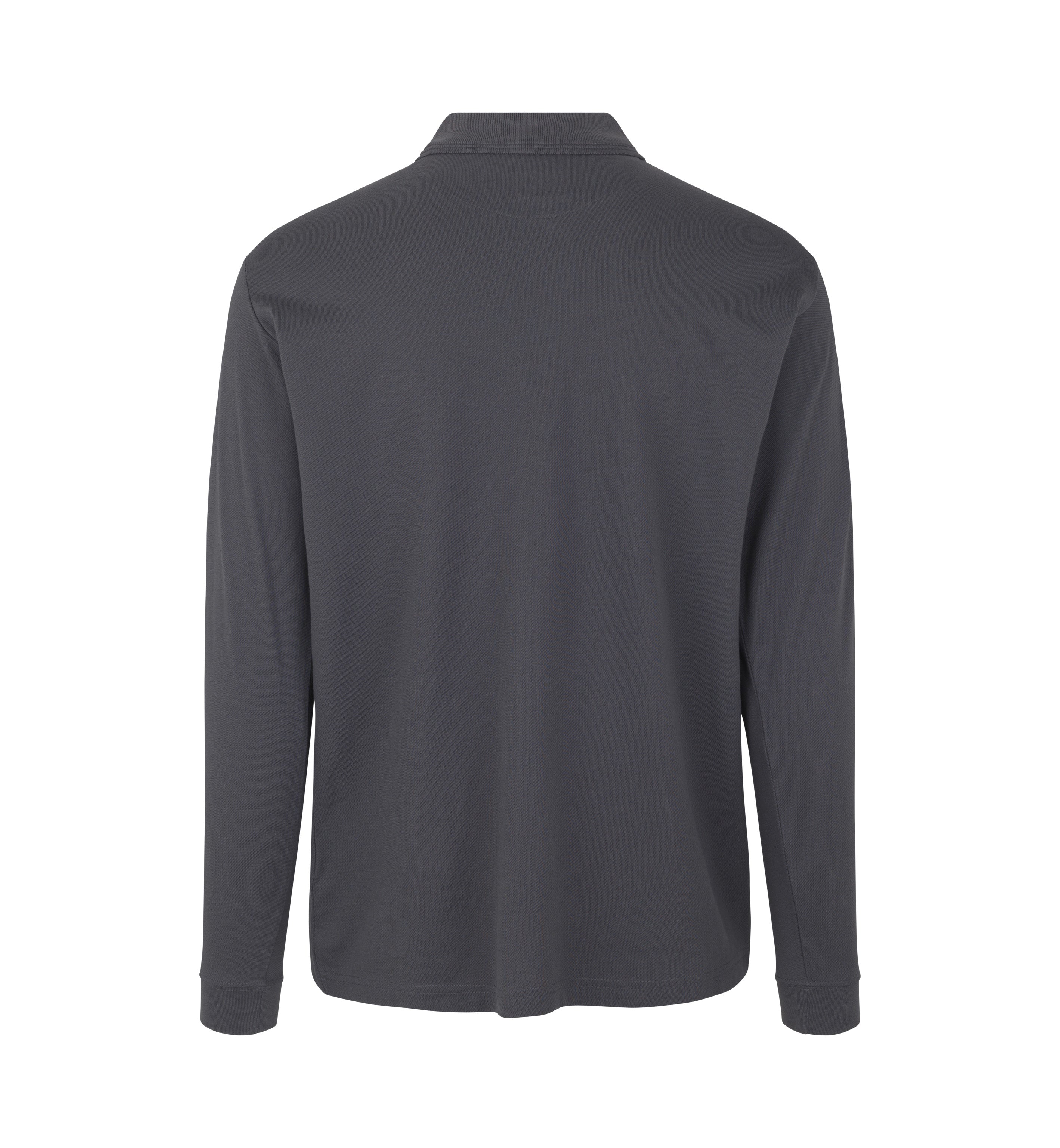 ID 0336 PRO Wear l/æ poloshirt | trykknap nærbillede med logo