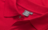 ID 0336 PRO Wear l/æ poloshirt | trykknap produktbillede til broderi
